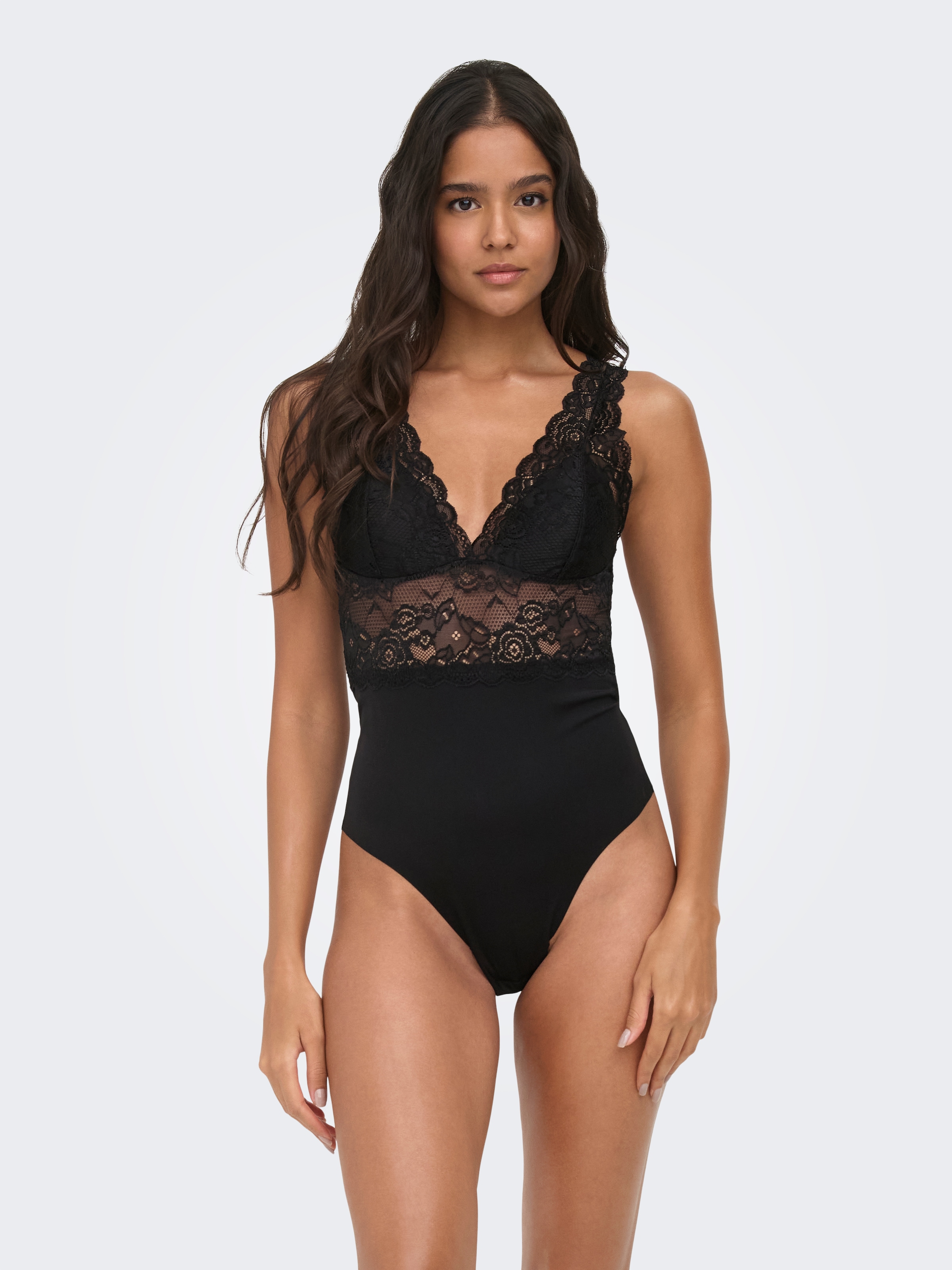 ONLY Body »ONLCHLOE LACE BODY NOOS ACC« mélange de matières, dentelle