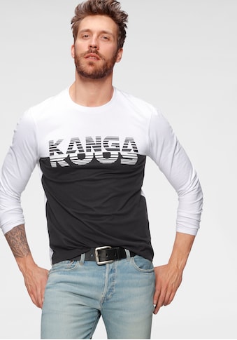 KangaROOS Langarmshirt, mit Logofrontprint kaufen