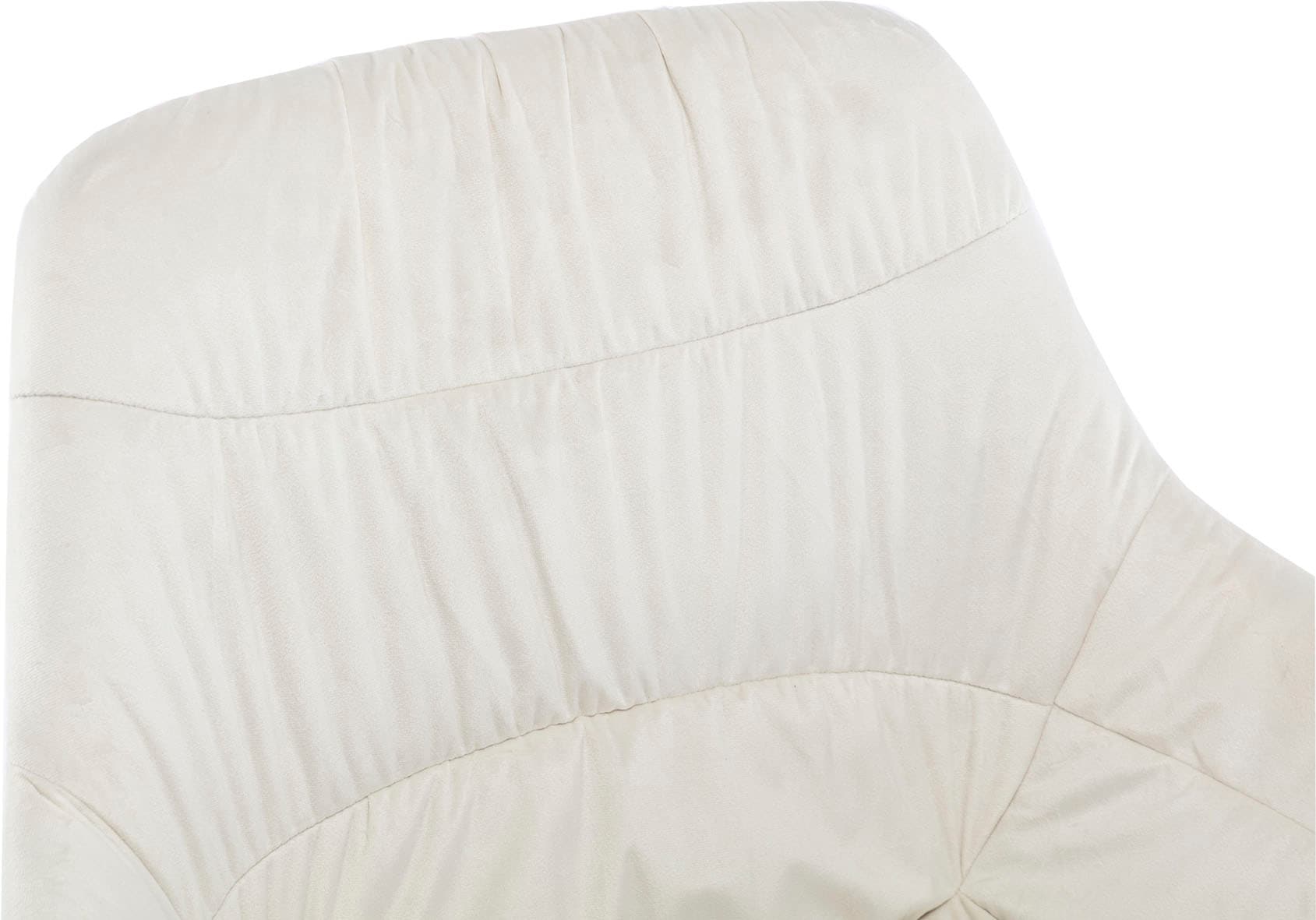 SalesFever Esszimmerstuhl »Rimini Armlehnstuhl: Sitzkomfort fürs Esszimmer«, 1 St., Samtoptik, Esszimmersessel, Rückseite mit Wabensteppung,360° Drehfunktion