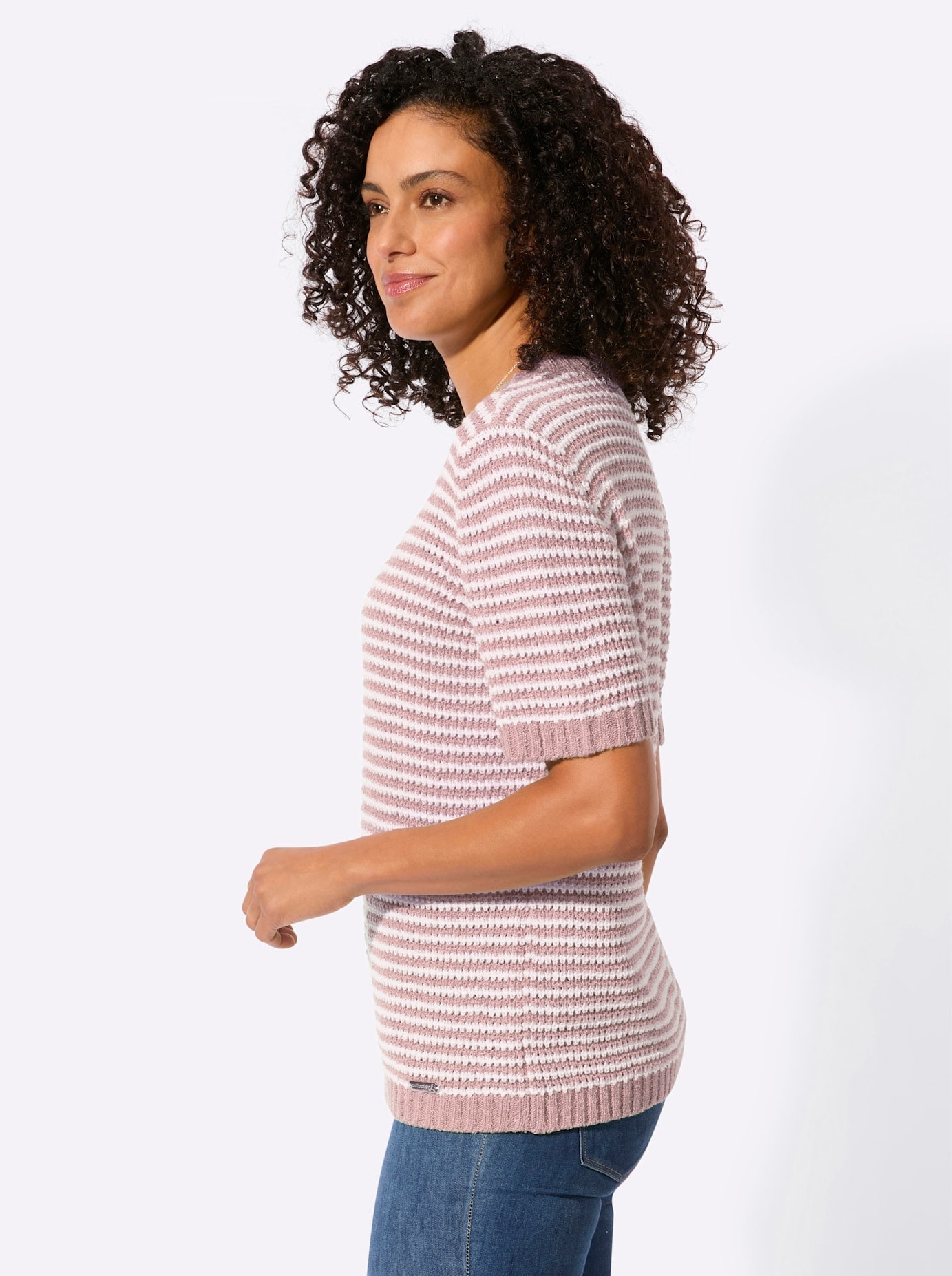 Casual Looks Pull à manches courtes »Kurzarm-Pullover«