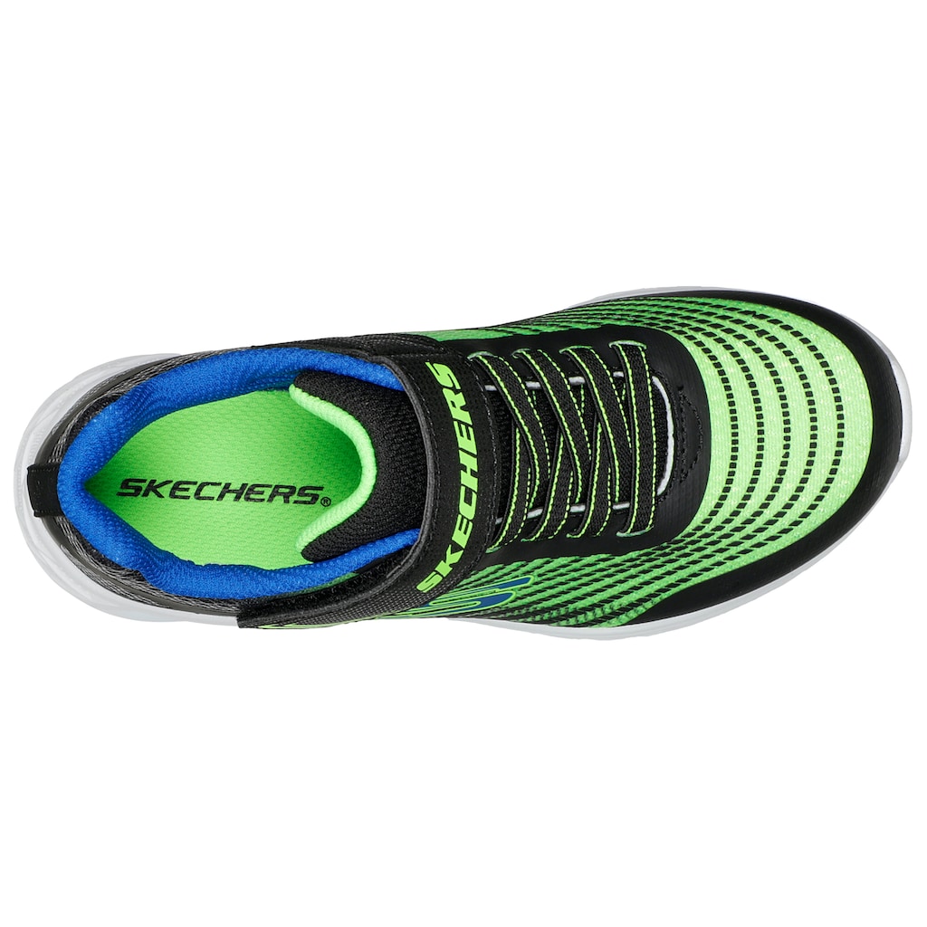 Skechers Kids Sneaker »MICROSPEC MAX 2.0-«, mit gepolsterter Innensohle, Freizeitschuh, Halbschuh, Schnürschuh