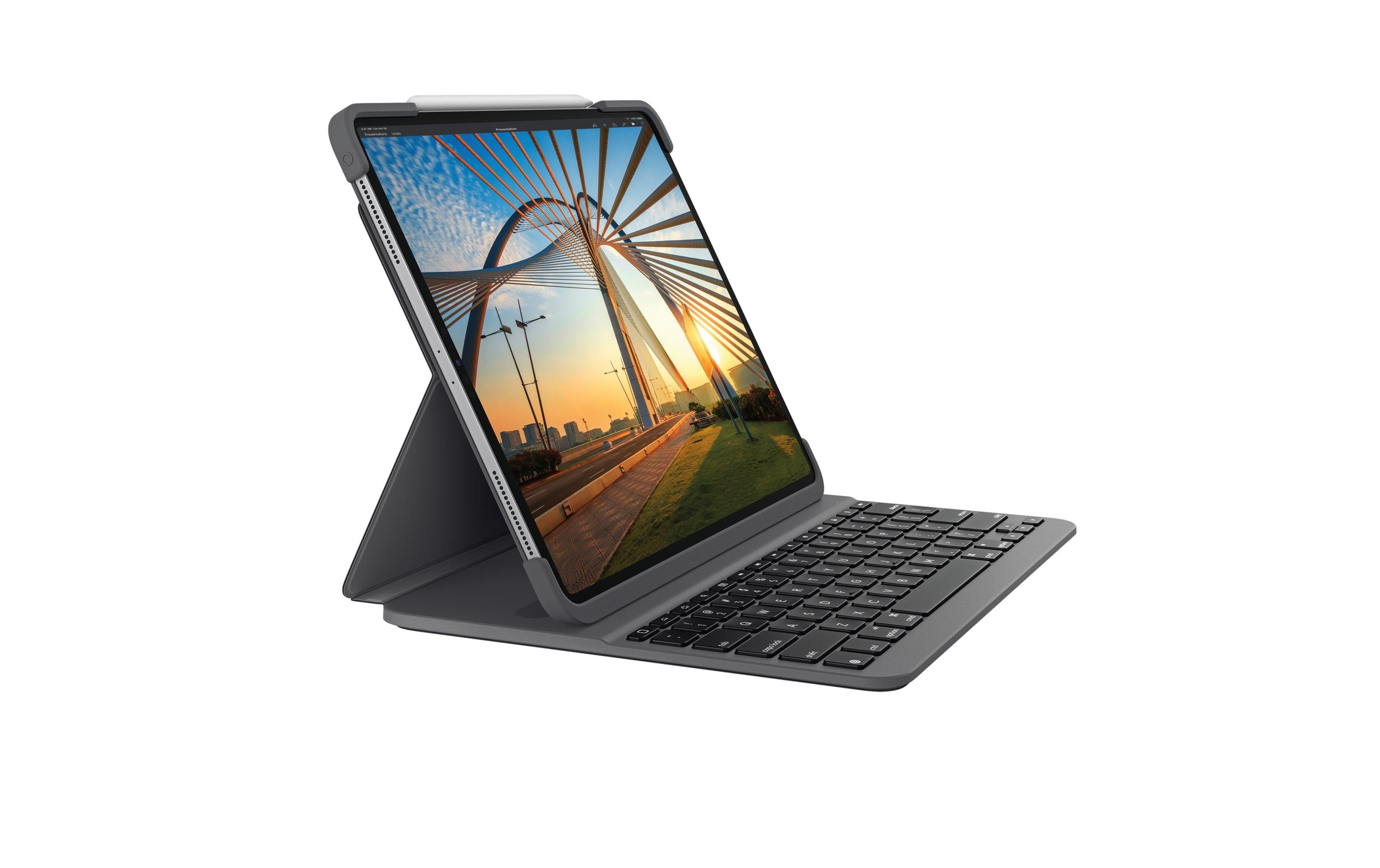 Image of Logitech Tablet-Hülle »Tastatur Cover Slim«, iPad Pro 12,9" (2018)-iPad Pro 12,9" (3. Generation)-iPad Pro 12,9" (4. Generation) bei Ackermann Versand Schweiz