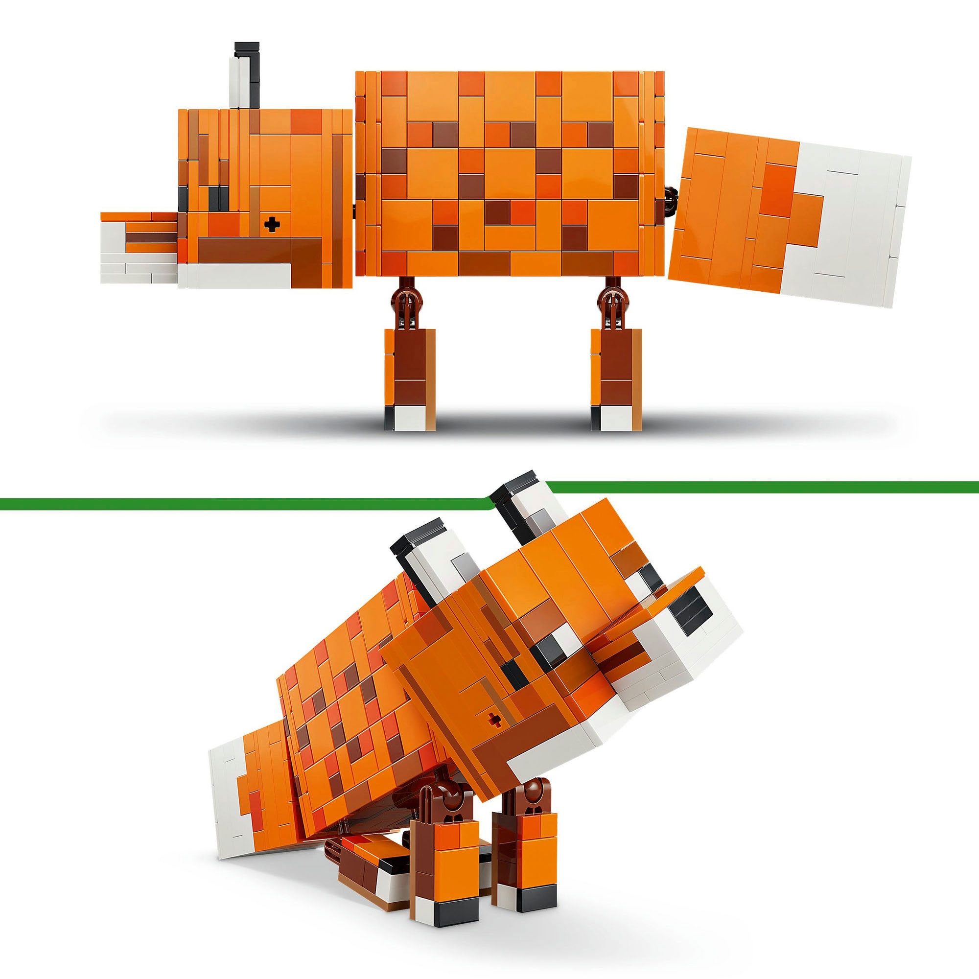 LEGO® Pions de construction »Der Fuchs (21588), LEGO Minecraft« Made in Europe