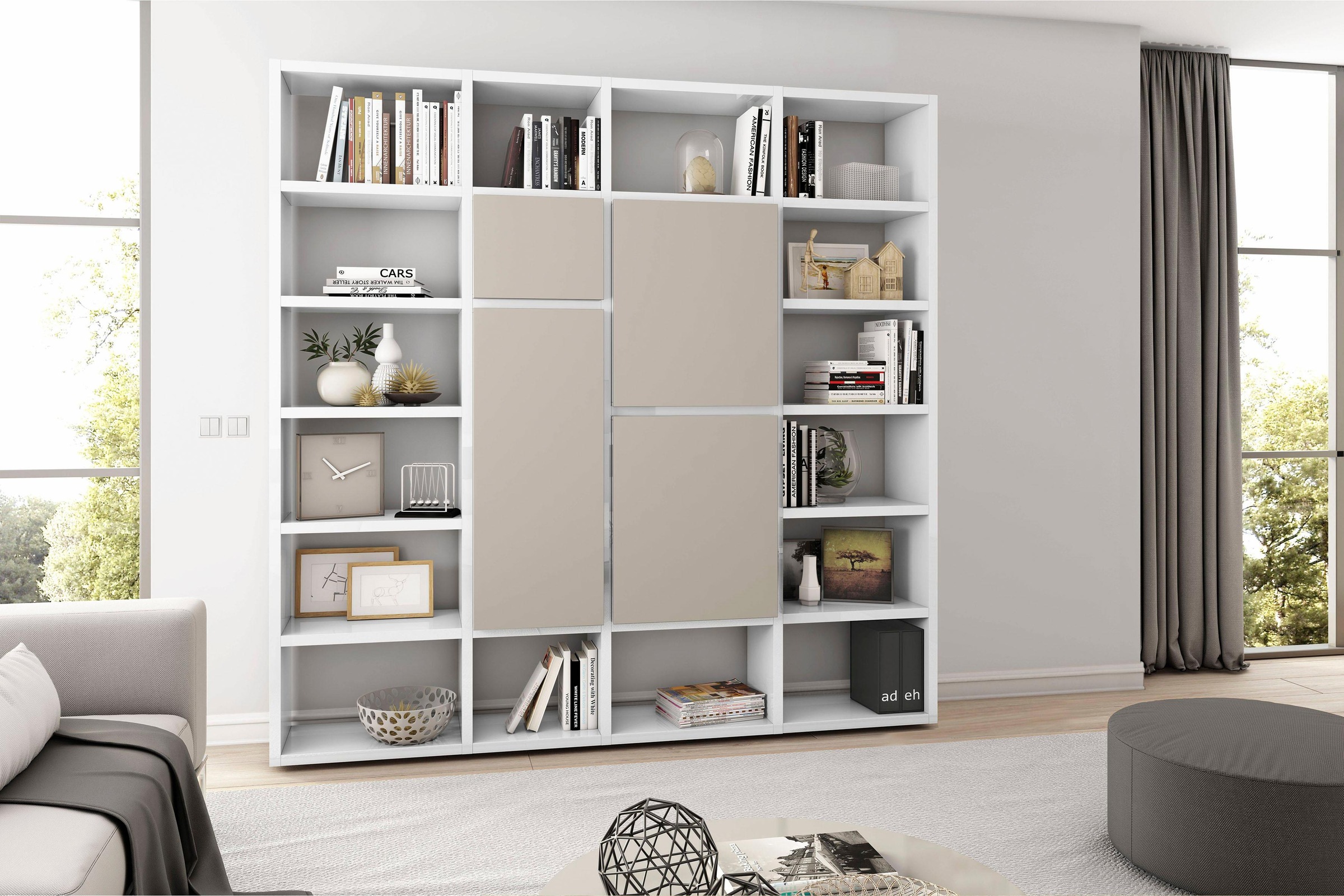 Image of fif möbel Raumteilerregal »TOR511-1«, Breite 227 cm bei Ackermann Versand Schweiz