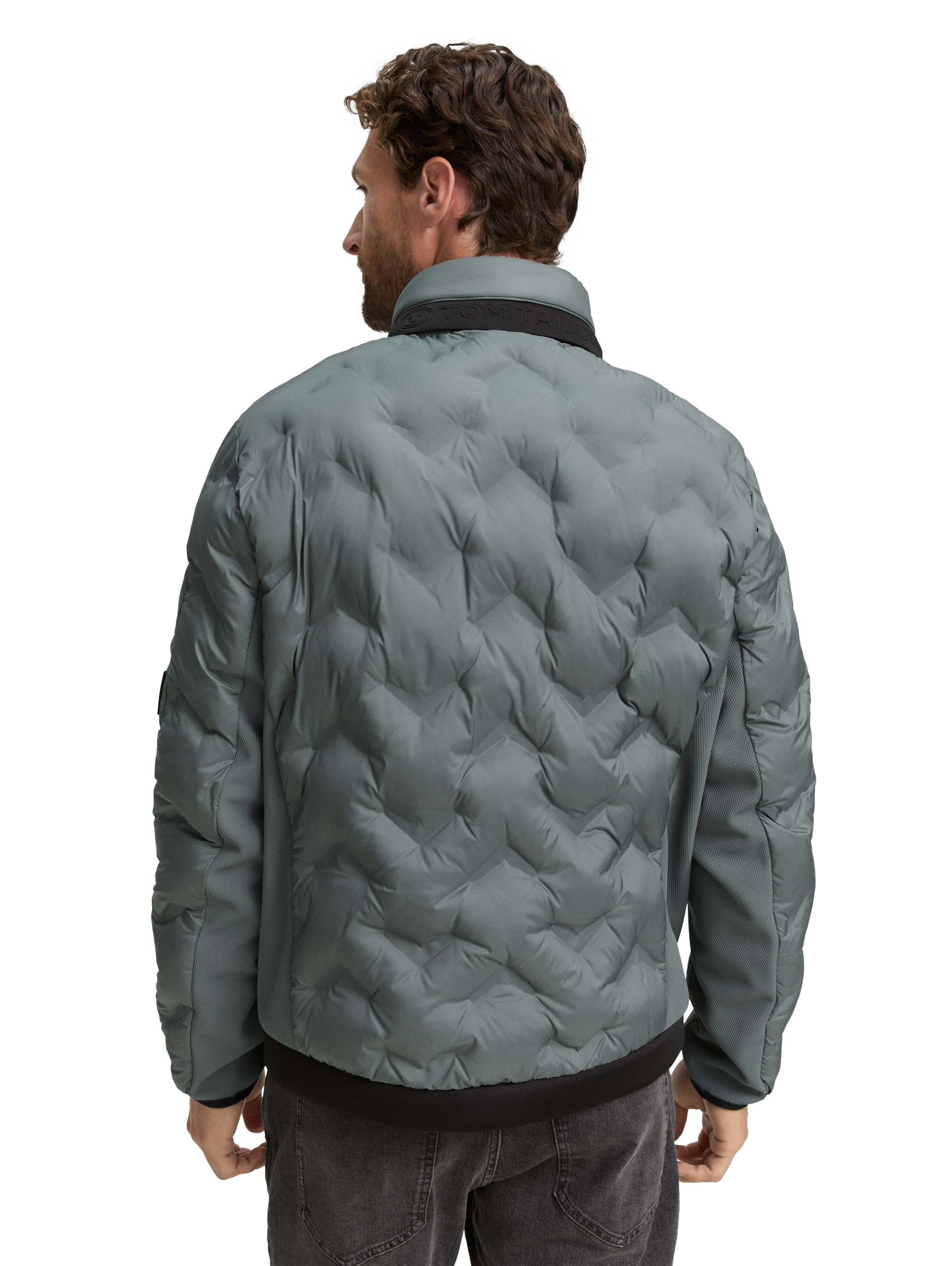 TOM TAILOR Hybridjacke, ohne Kapuze, mit Taschen