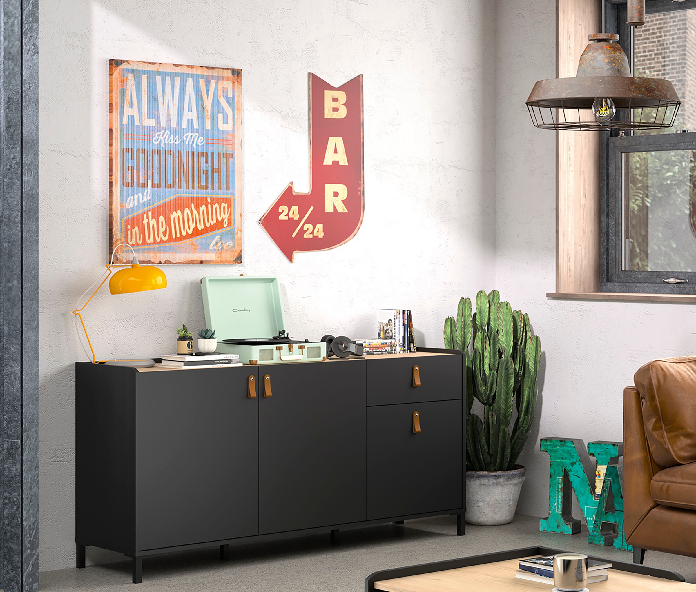 Image of Gami Sideboard »Amsterdam«, mit 3 Türen, 1 Schublade bei Ackermann Versand Schweiz