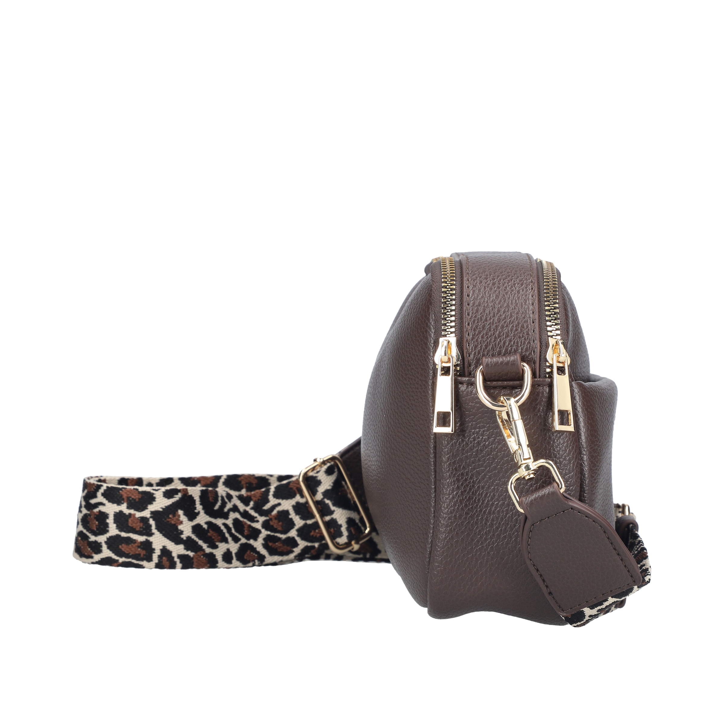 Rieker Sac à bandoulière Sac à bandoulière pour femme, sac à main avec deux fermetures éclair