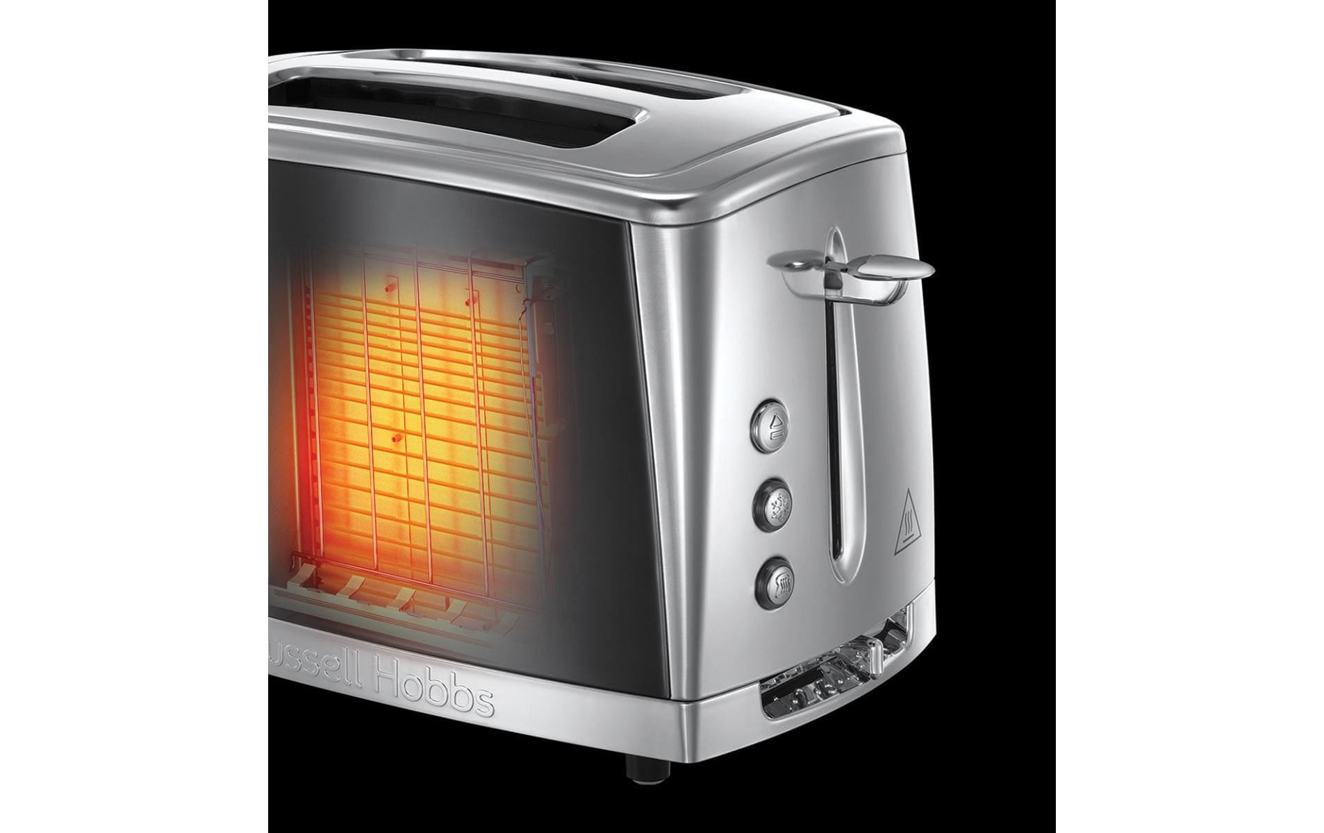 RUSSELL HOBBS Toaster »Russell Hobbs Toaster Luna Moonlight Grey«, 1550 W