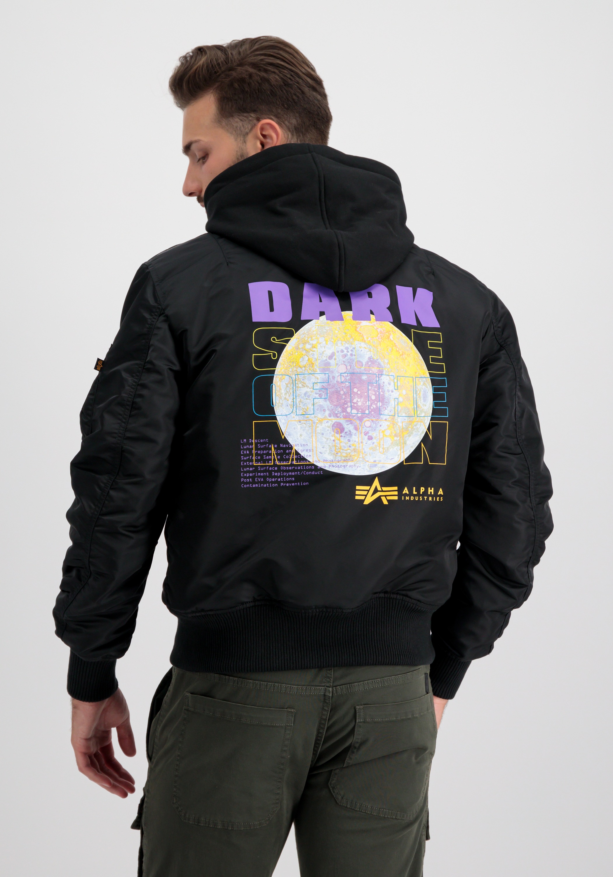 Alpha Industries Bomberjacke »MA-1 VF Hood Dark Side«