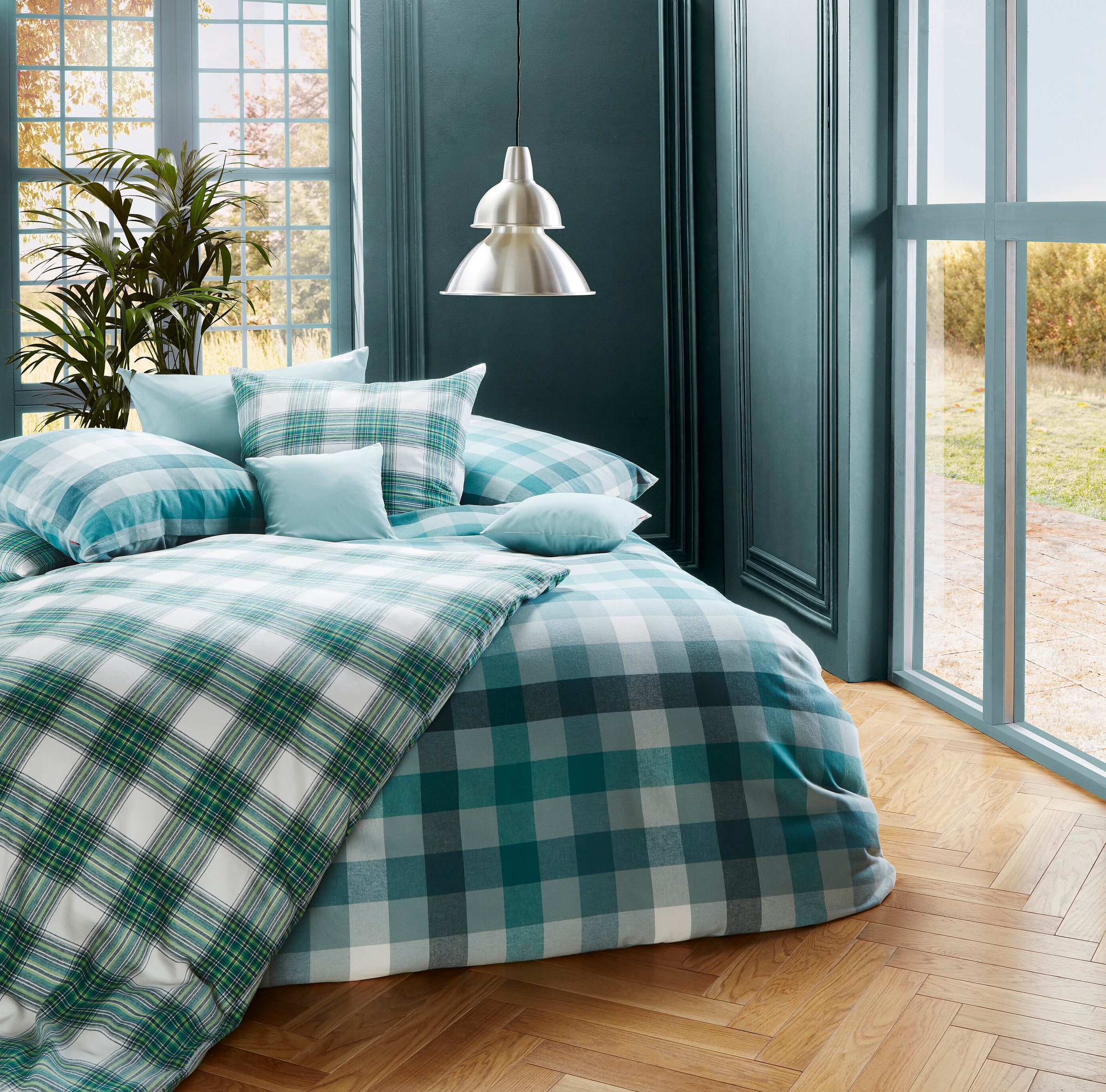 fleuresse Bettwäsche »Lech 3742 (2tlg.)«, mit Karos