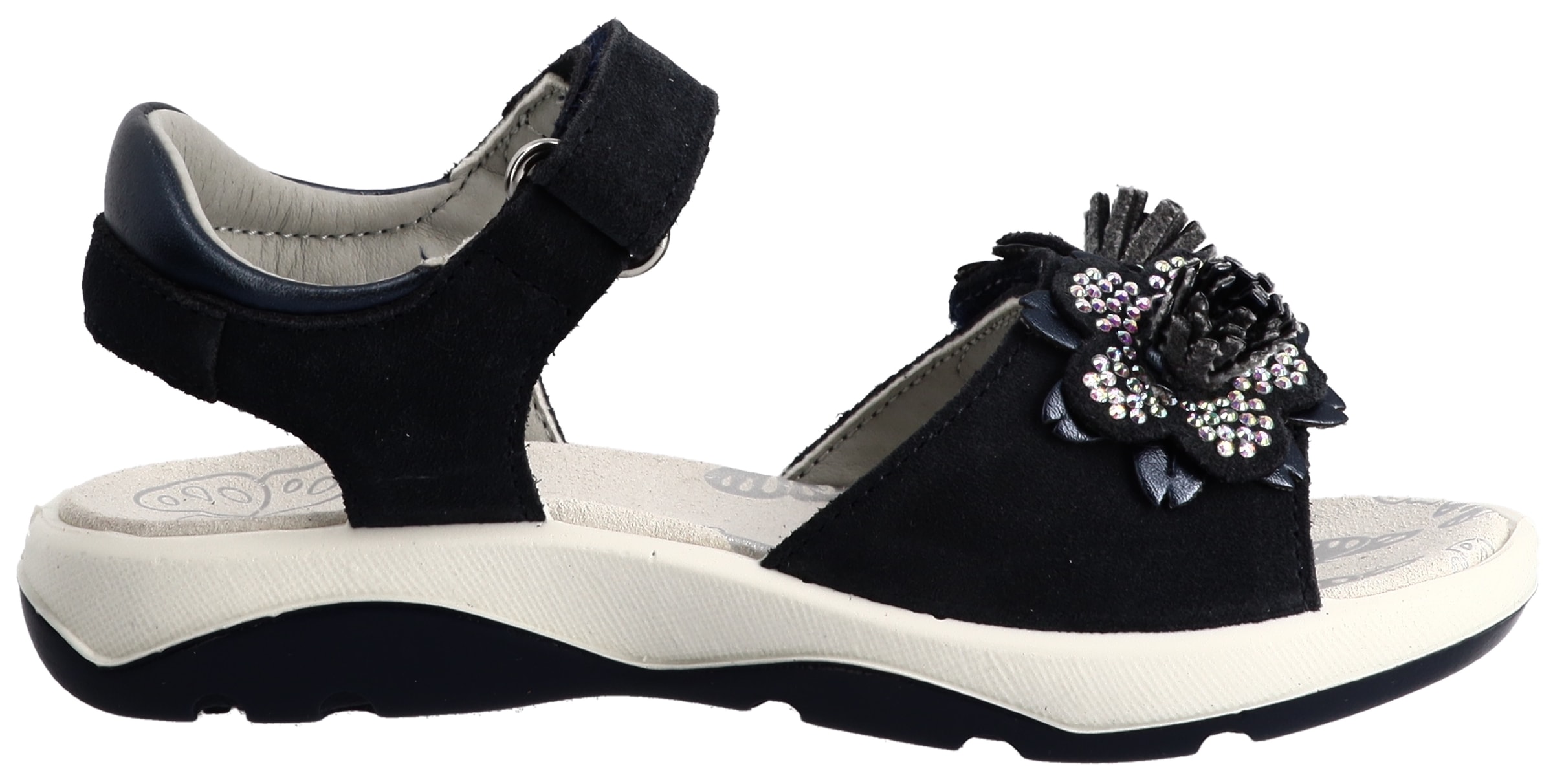 Lurchi Sandale »Florini 1«  chaussure à scratch avec franges, gabarit de taille à télécharger