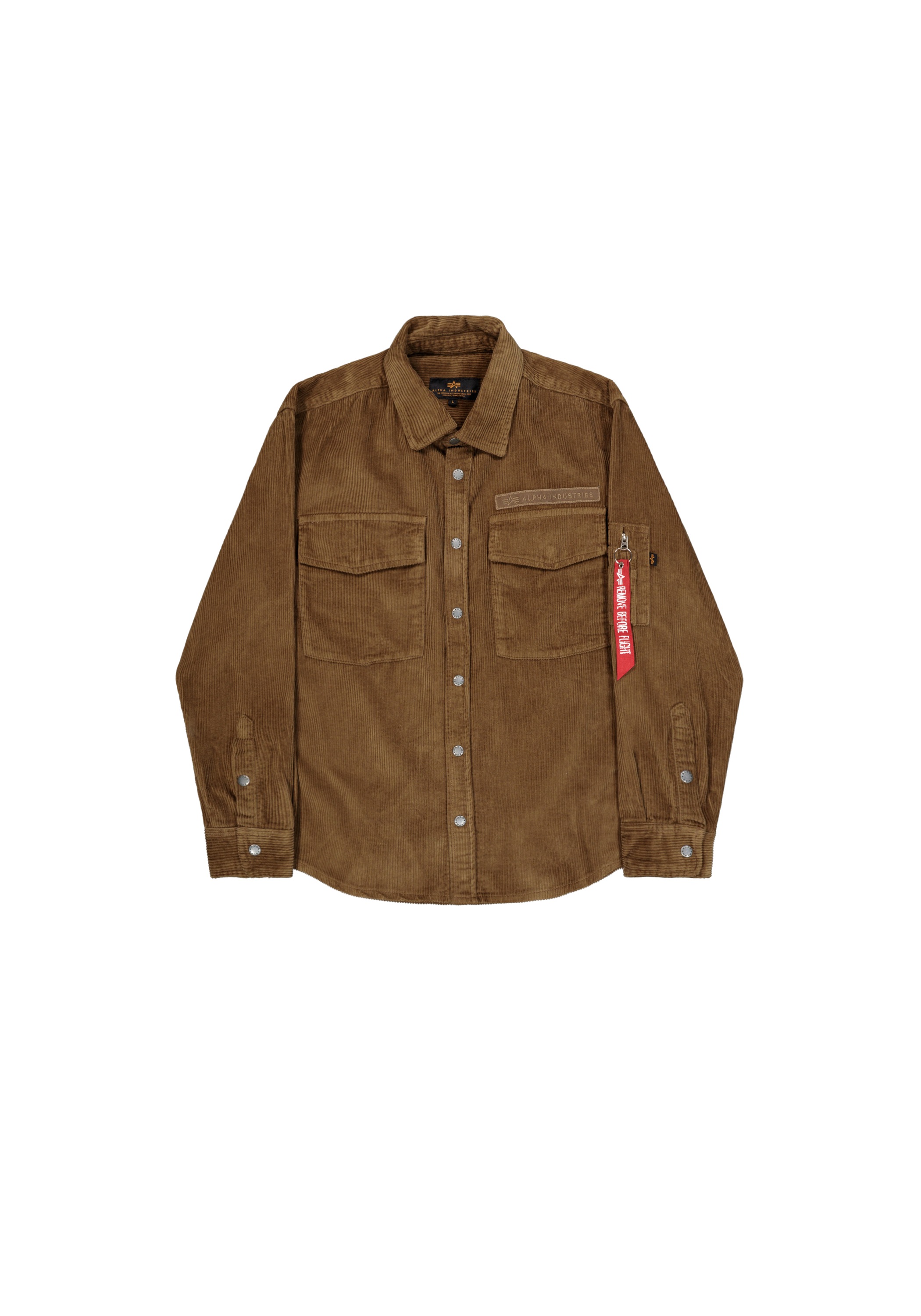 Image of Alpha Industries Hemdjacke "Cord Overshirt"
