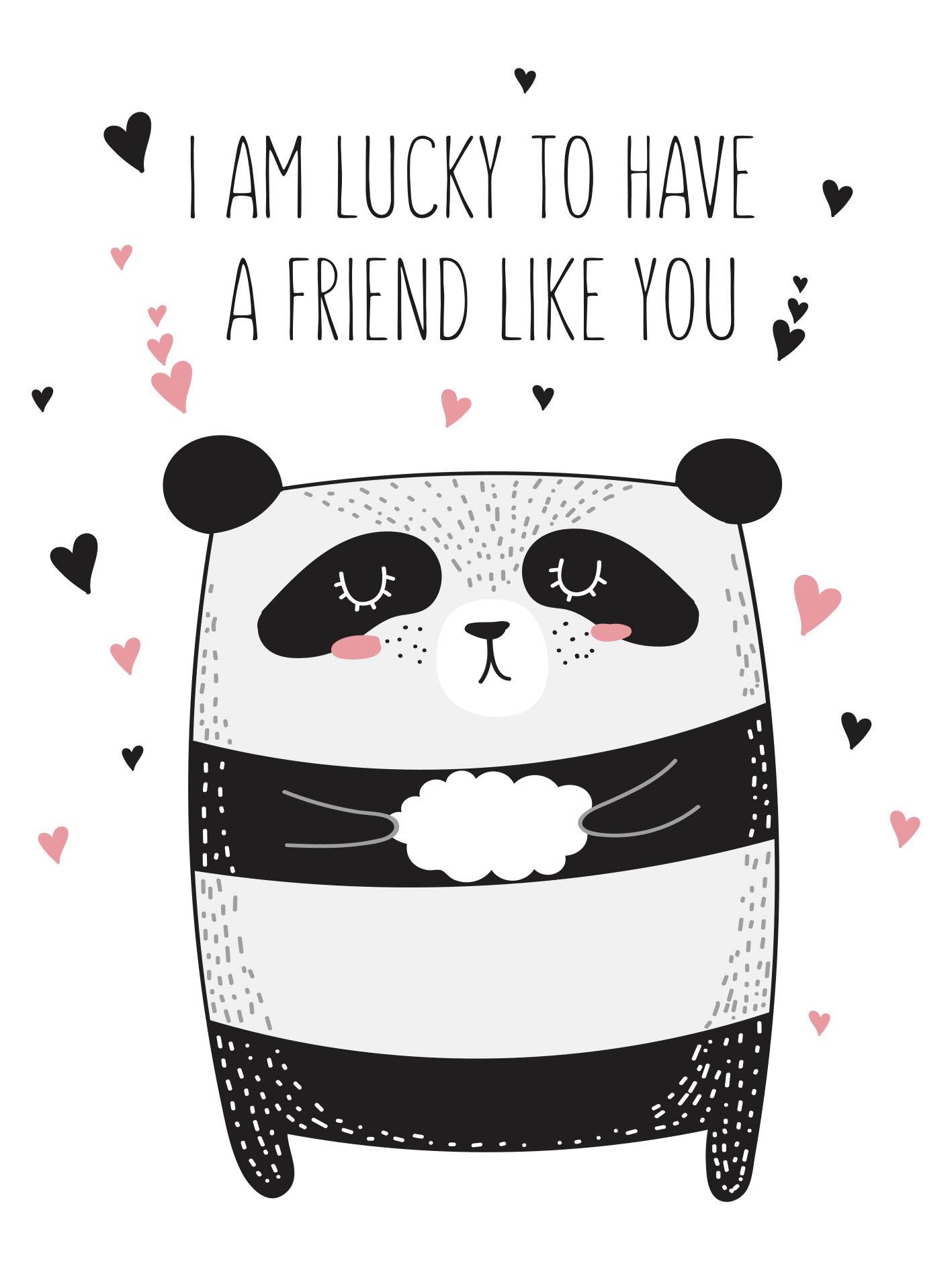 Image of Lüttenhütt Leinwandbild »Friend like you« bei Ackermann Versand Schweiz