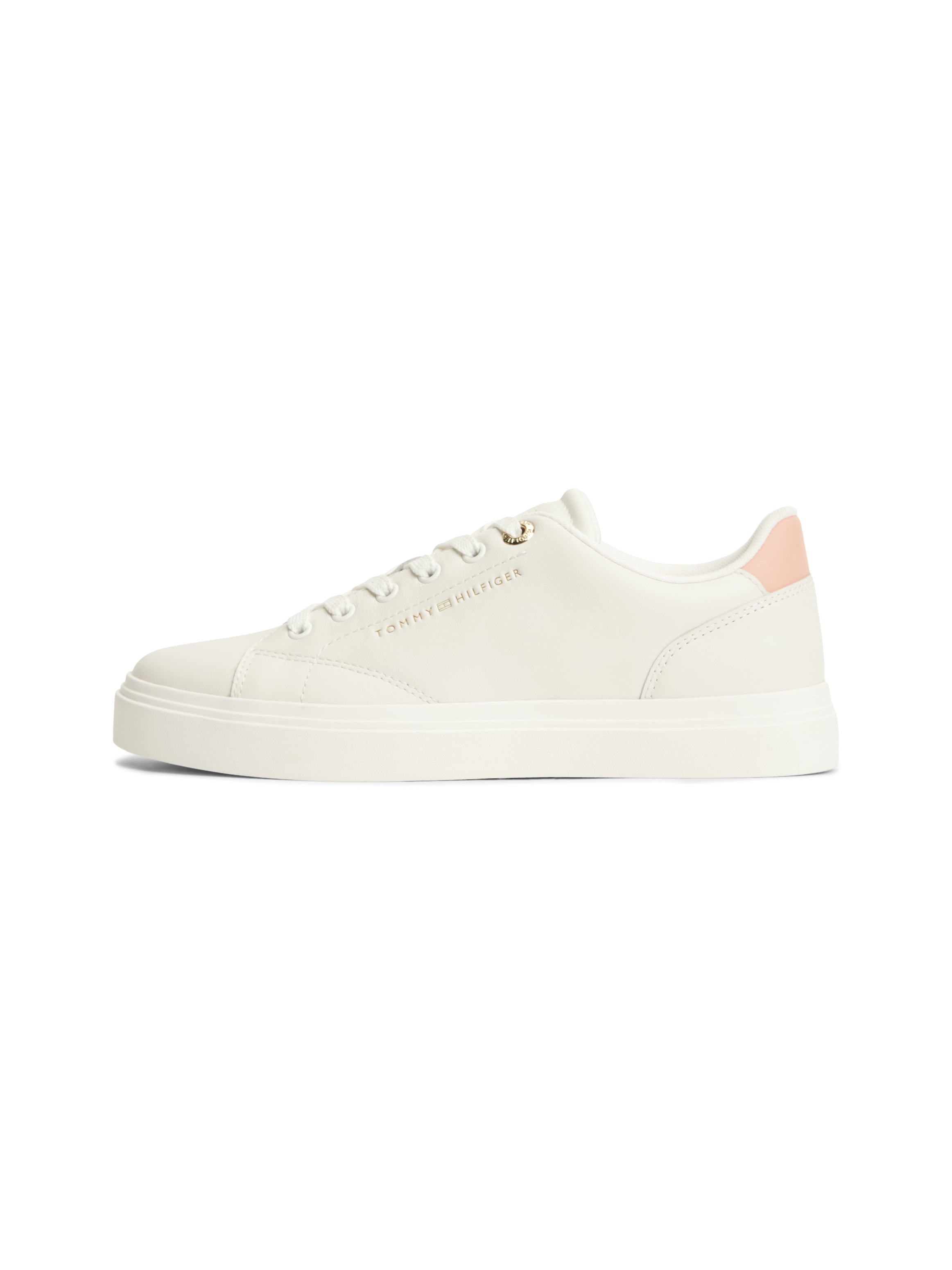 Tommy Hilfiger Baskets à plateforme »TH CHIC SNEAKER«  chaussure de loisirs, chaussure basse, chaussure à lacets avec coutures décoratives