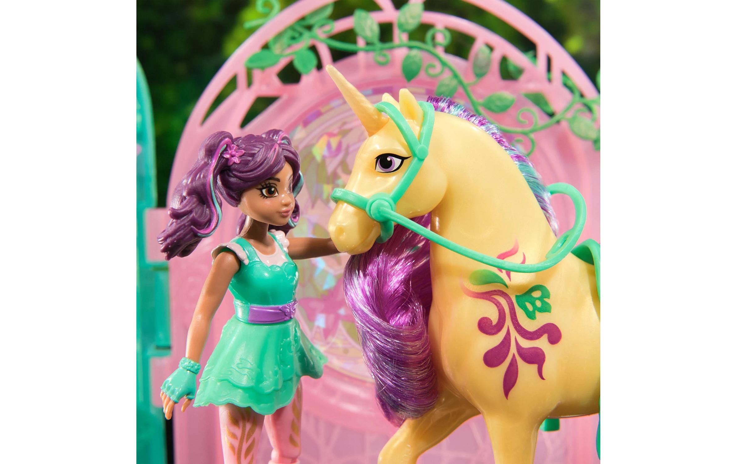 Spin Master Spielwelt »Unicorn Academy Ava und Leaf Stall-Set«