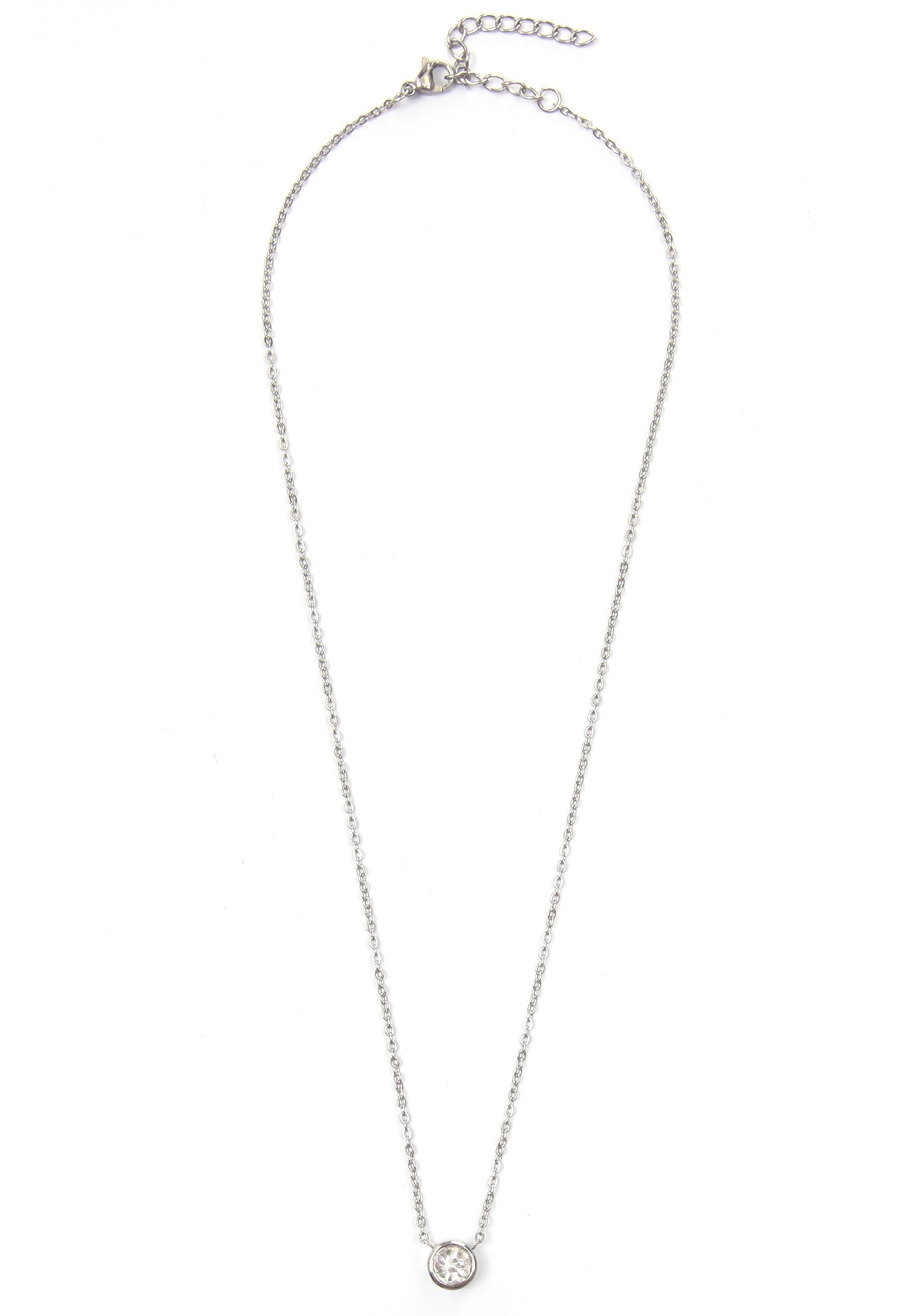 Image of J.Jayz Kette mit Anhänger »dezent, schlicht, klassisch, rund«, mit Glasstein bei Ackermann Versand Schweiz