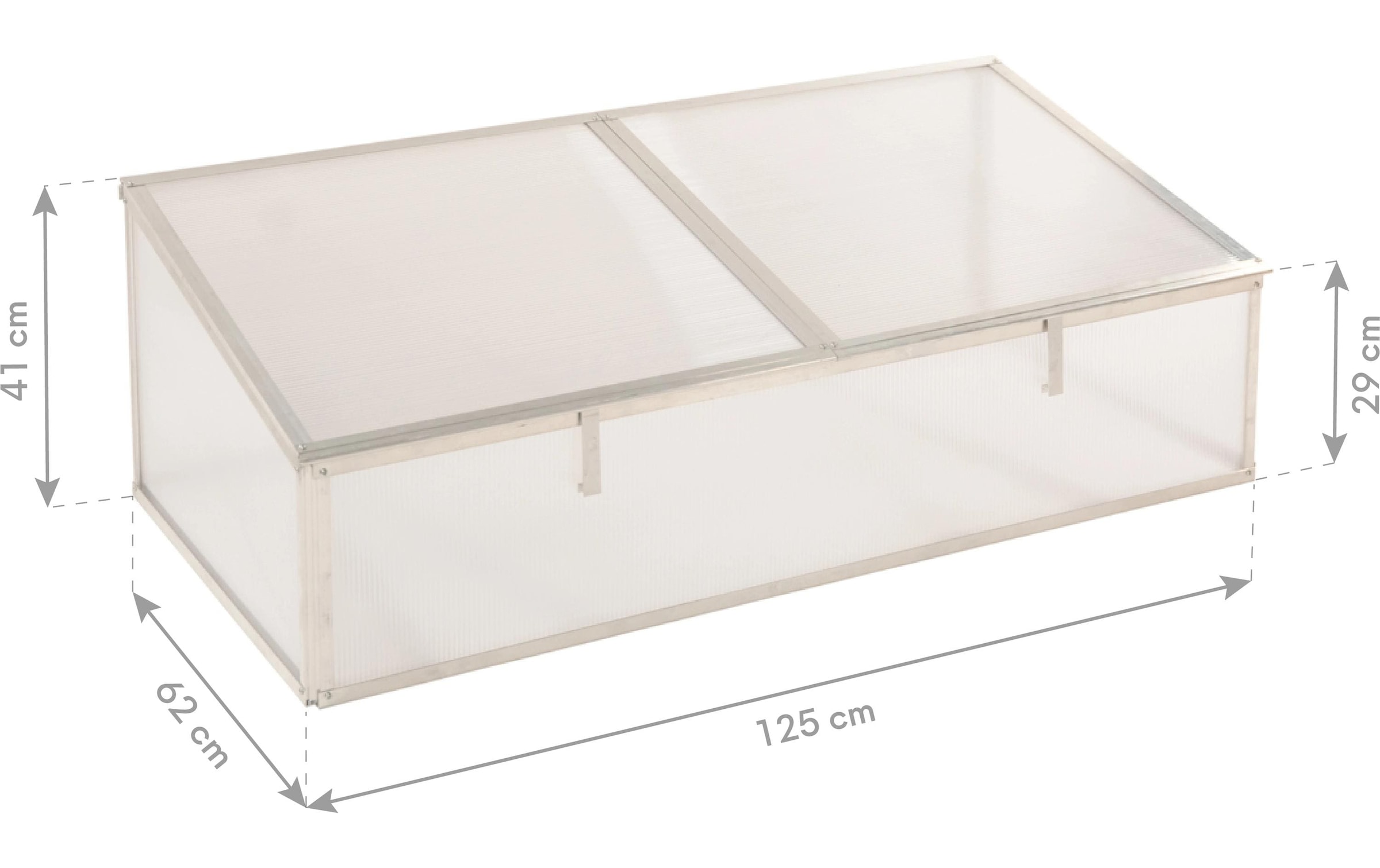 WESTMANN Frühbeet »Genus 130« BxTxH: 125x62x41 cm