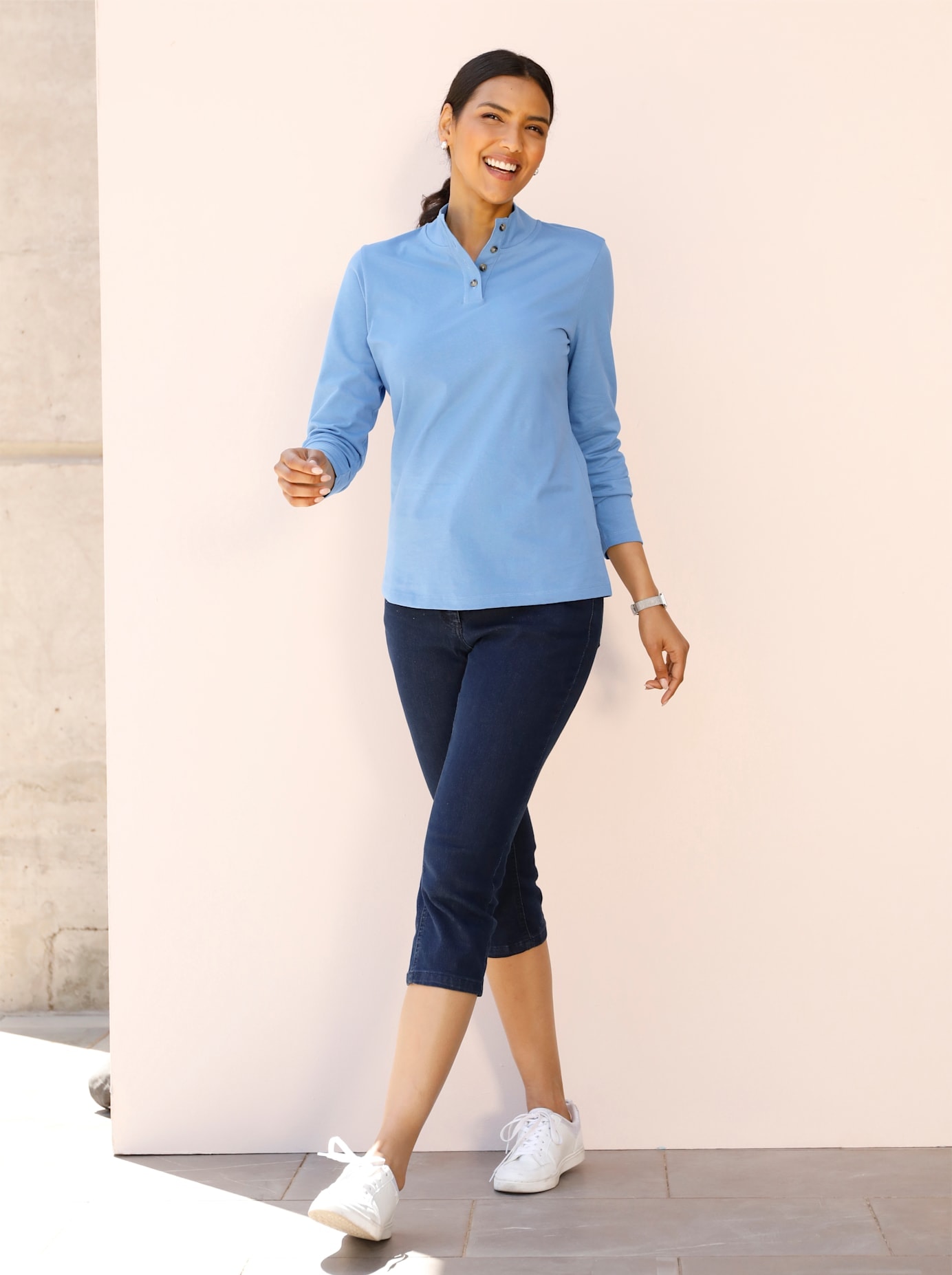 Image of Classic Basics Stehkragenshirt "Shirt" 1 Stk.