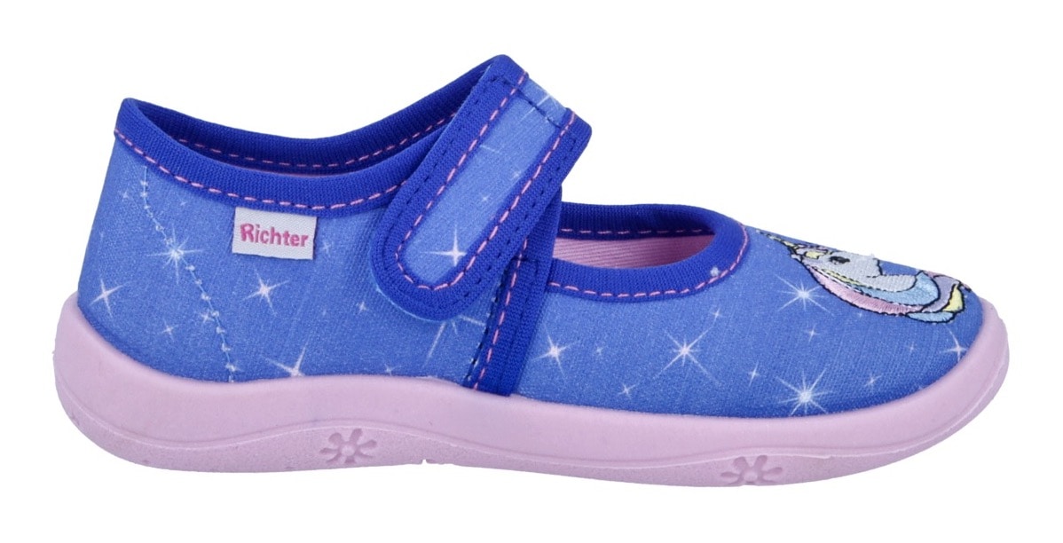 Richter Chausson »Mia WMS: Mittel«  chaussures de jardin d'enfants avec WMS, gabarit de taille à télécharger