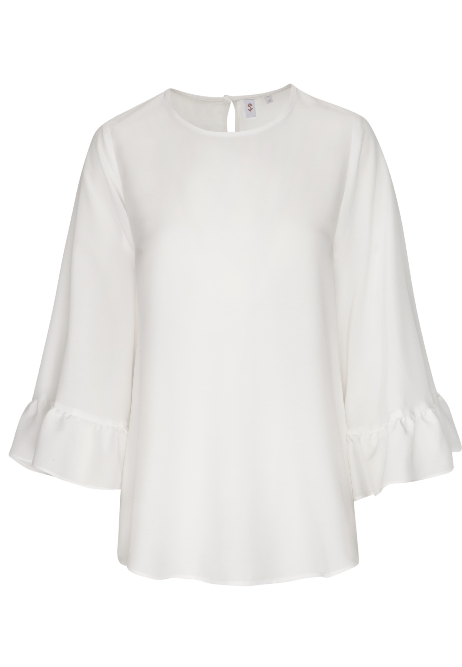 Image of seidensticker Shirtbluse »Schwarze Rose«, 3/4-Arm Rundhals Uni bei Ackermann Versand Schweiz