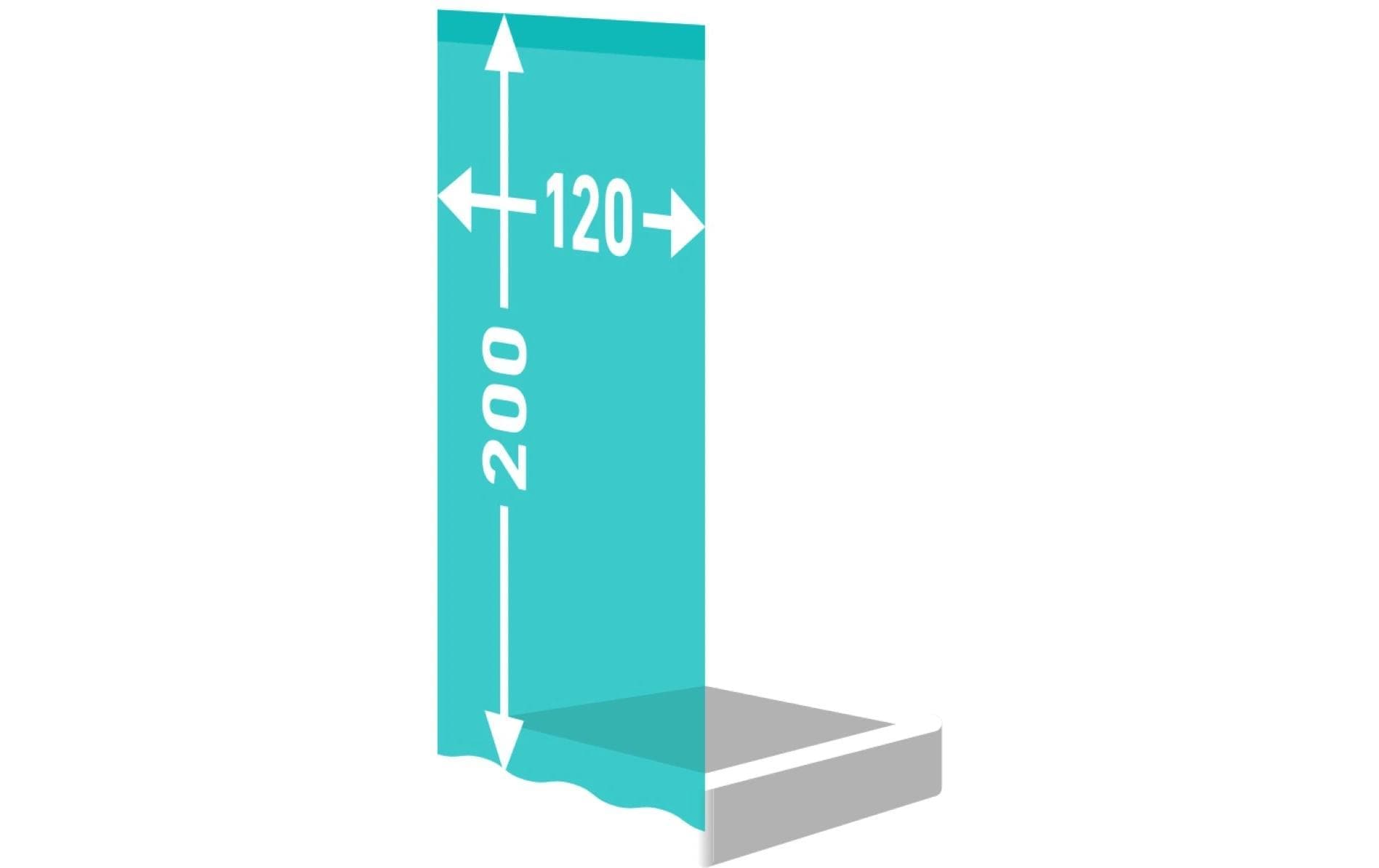 diaqua® Rideau de douche »Linea« Breite 120 cm