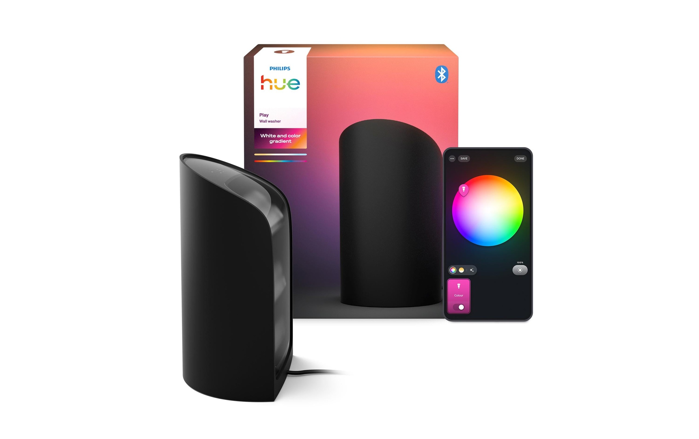 Philips Hue LED Tischleuchte »Play Wallwasher singel«