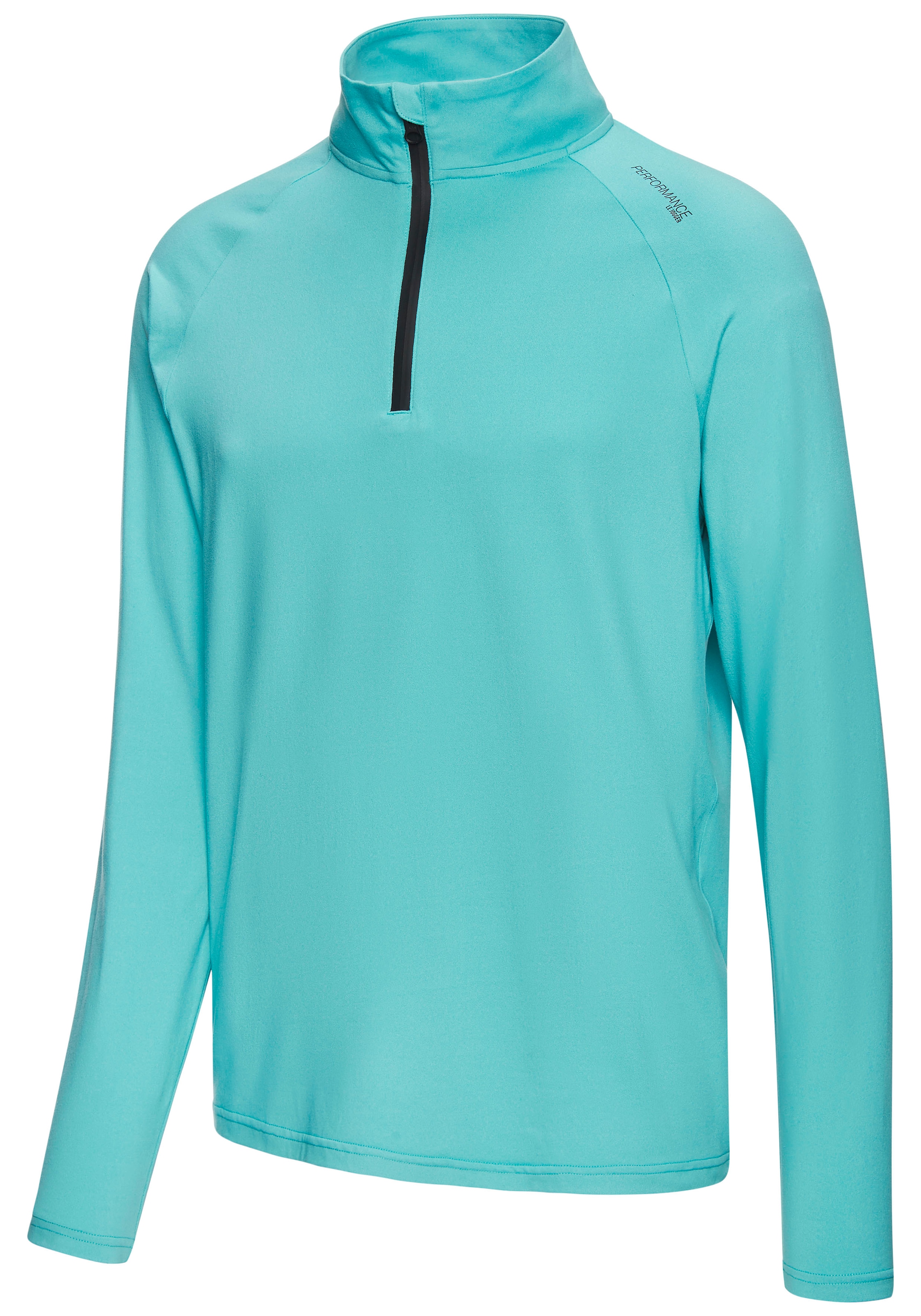 AUTHENTIC LE JOGGER T-shirt fonctionnel mit Stehkragen und Reissverschluss