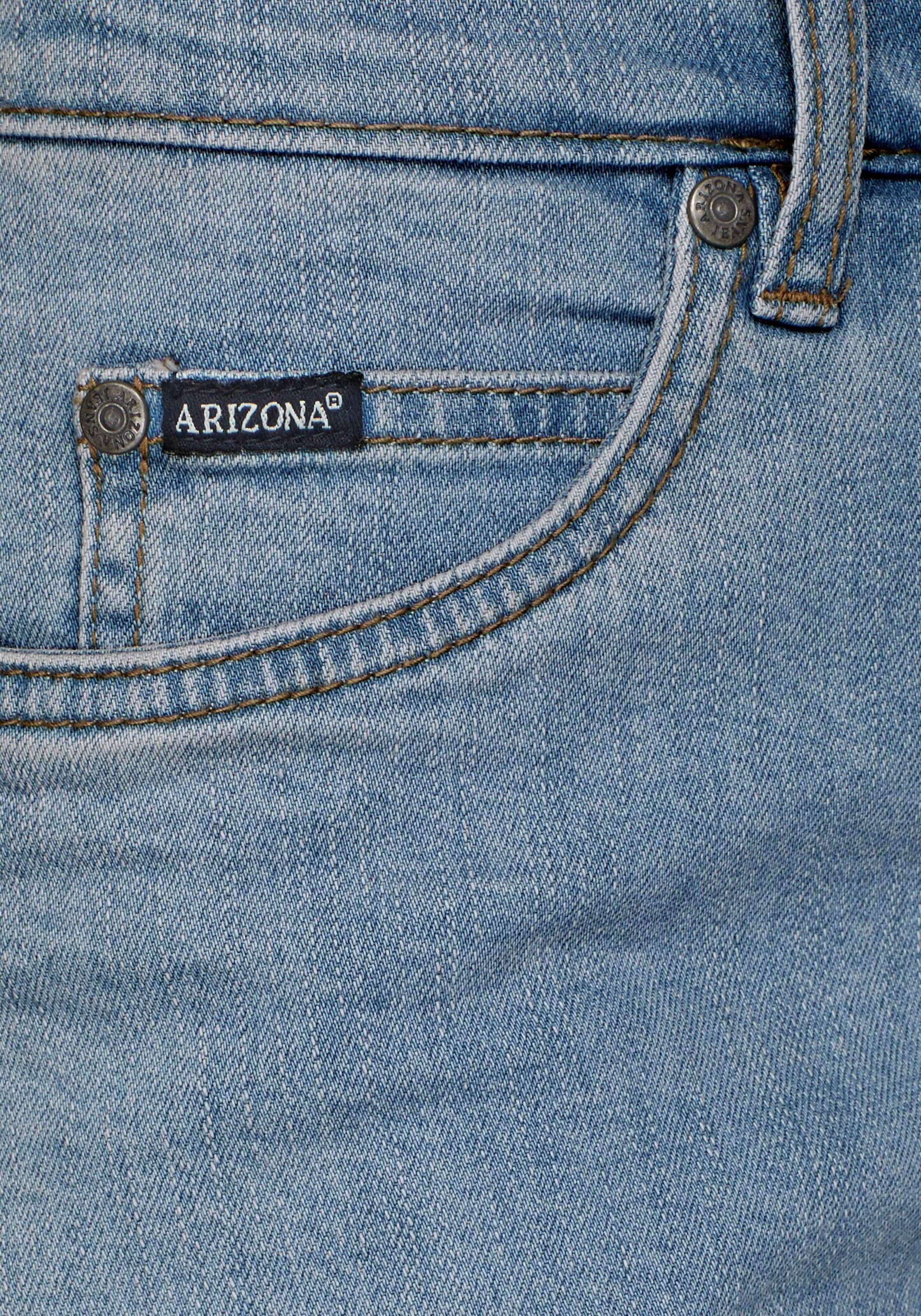 Arizona Gerade Jeans »Annett«, bequeme Passform, 5-Pocket-Style, hohe Taille