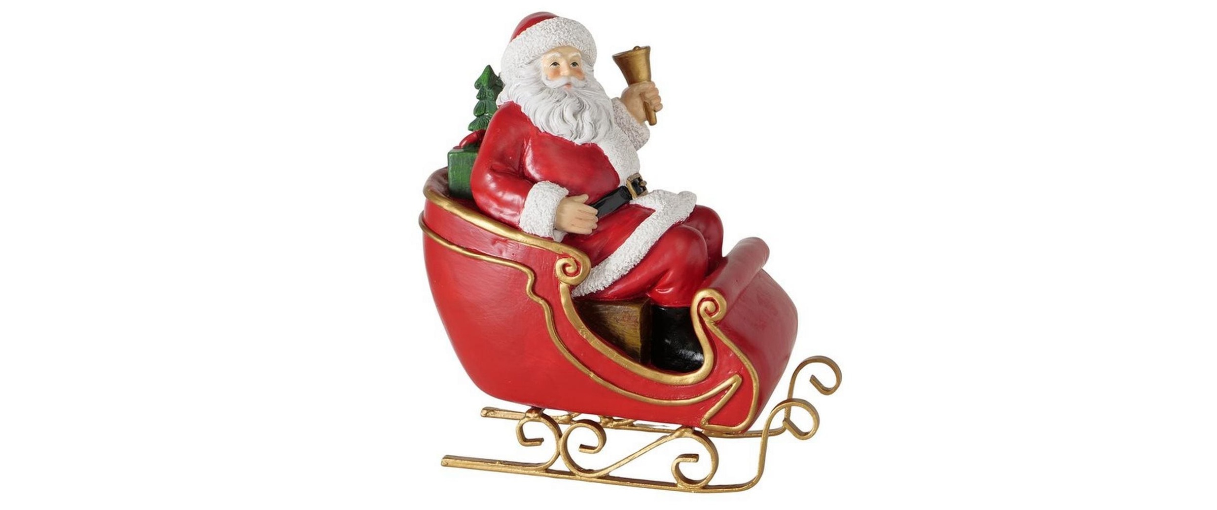 Image of BOLTZE Weihnachtsfigur "Weihnachtsfigur Clemento Rot/Schwarz"