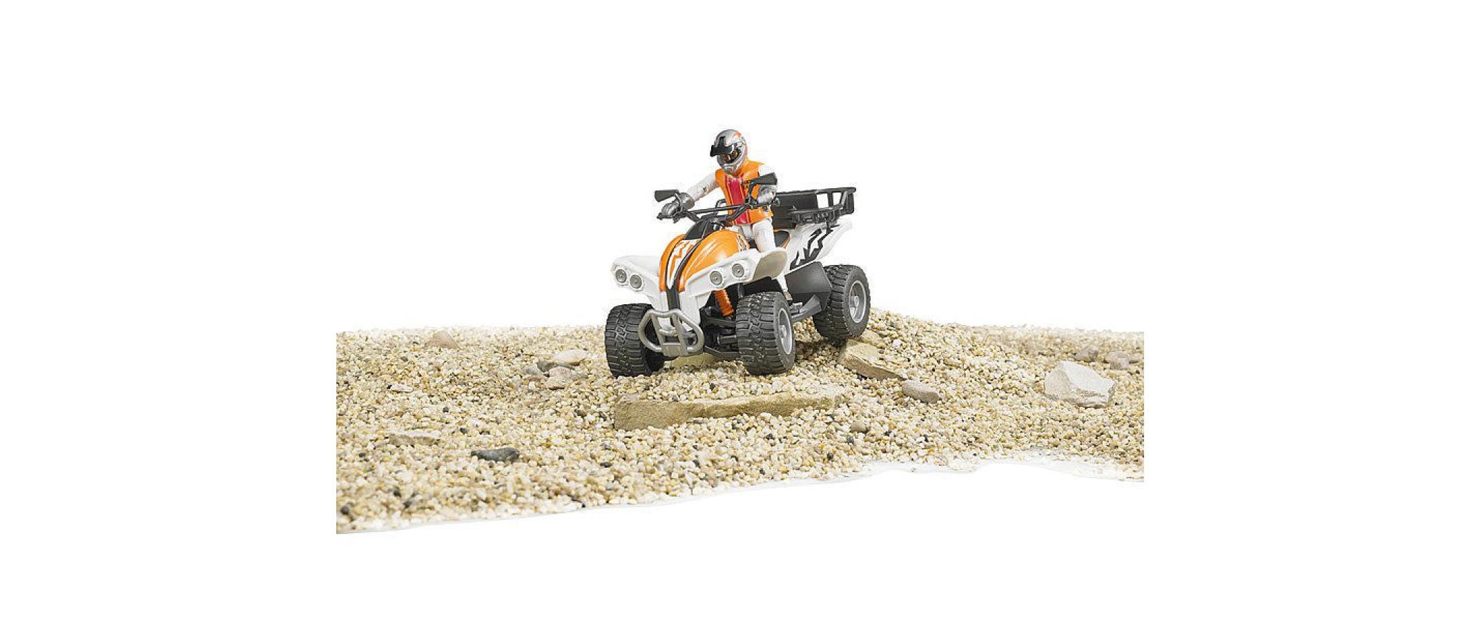 Bruder® Spielzeug-Auto »Figurense-Quad mit Fahrer«