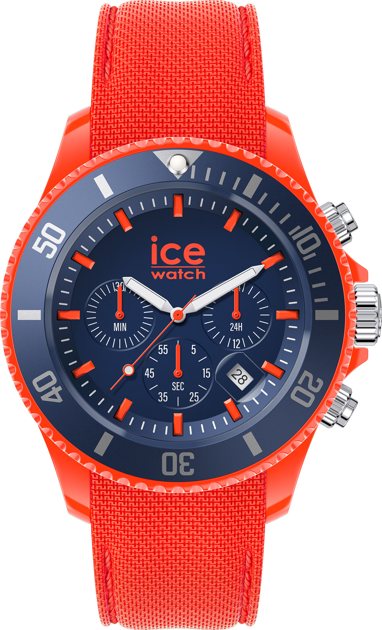 Image of ice-watch Chronograph »ICE chrono - Orange blue - Large - CH, 019841« bei Ackermann Versand Schweiz