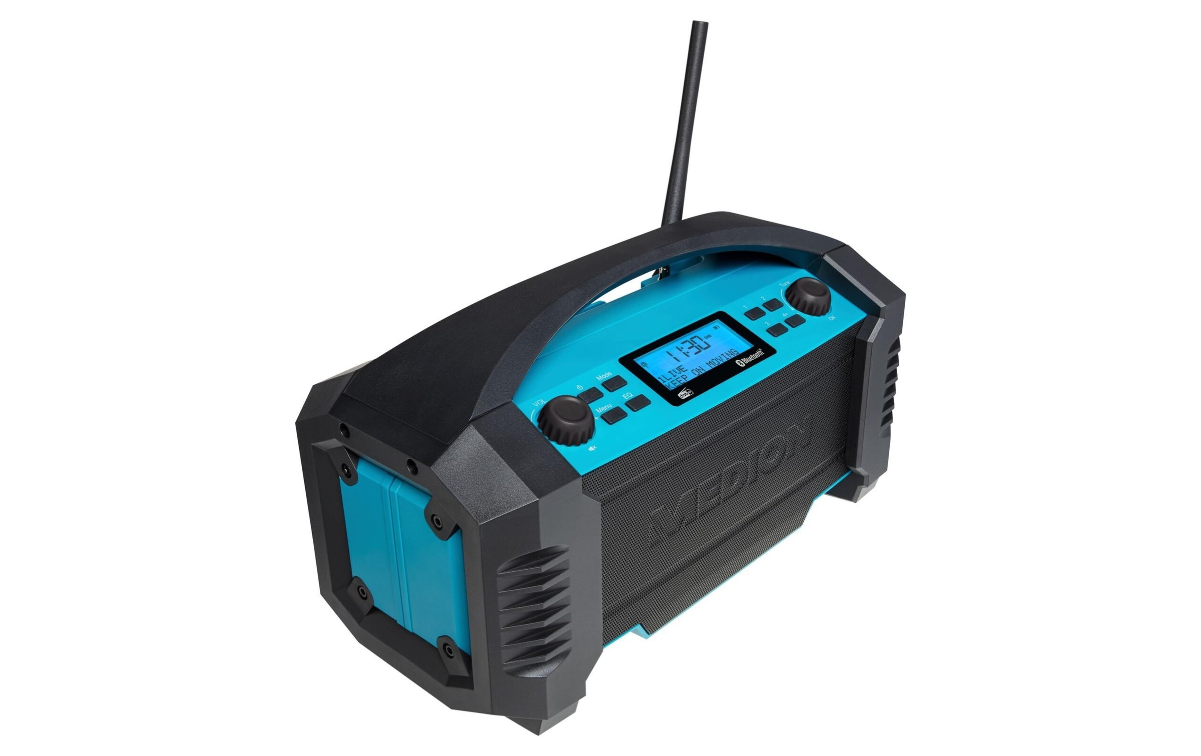Medion® Baustellenradio »LIFE E66050 Blau«, (Bluetooth Digitalradio (DAB+)-FM-Tuner)