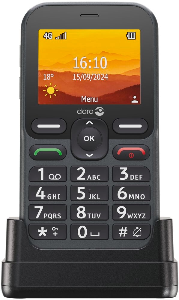 Doro Téléphone portable »Leva L10« Schwarz
