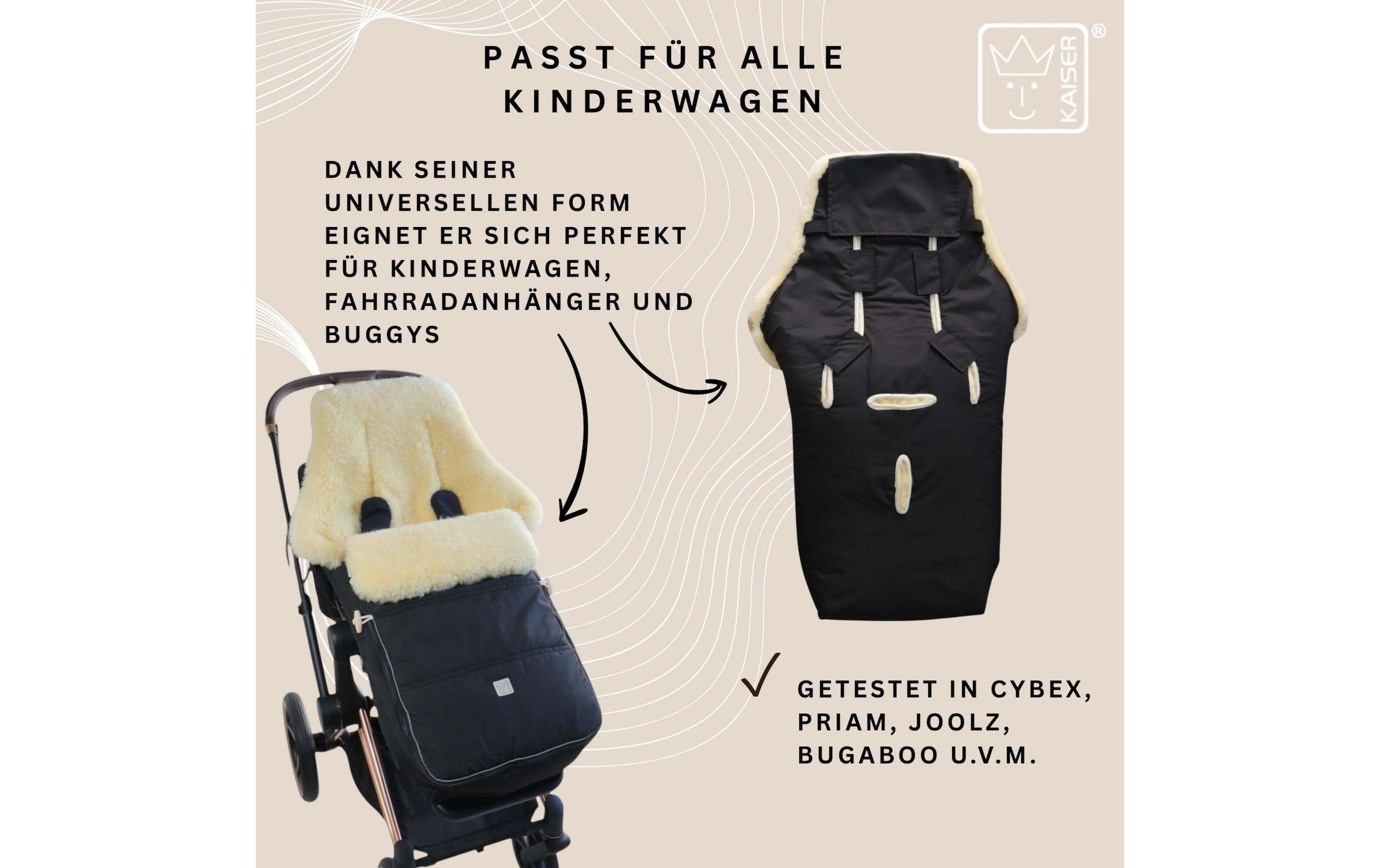 Kaiser Chancelière »Dublas 2.0 aus Lammfell«