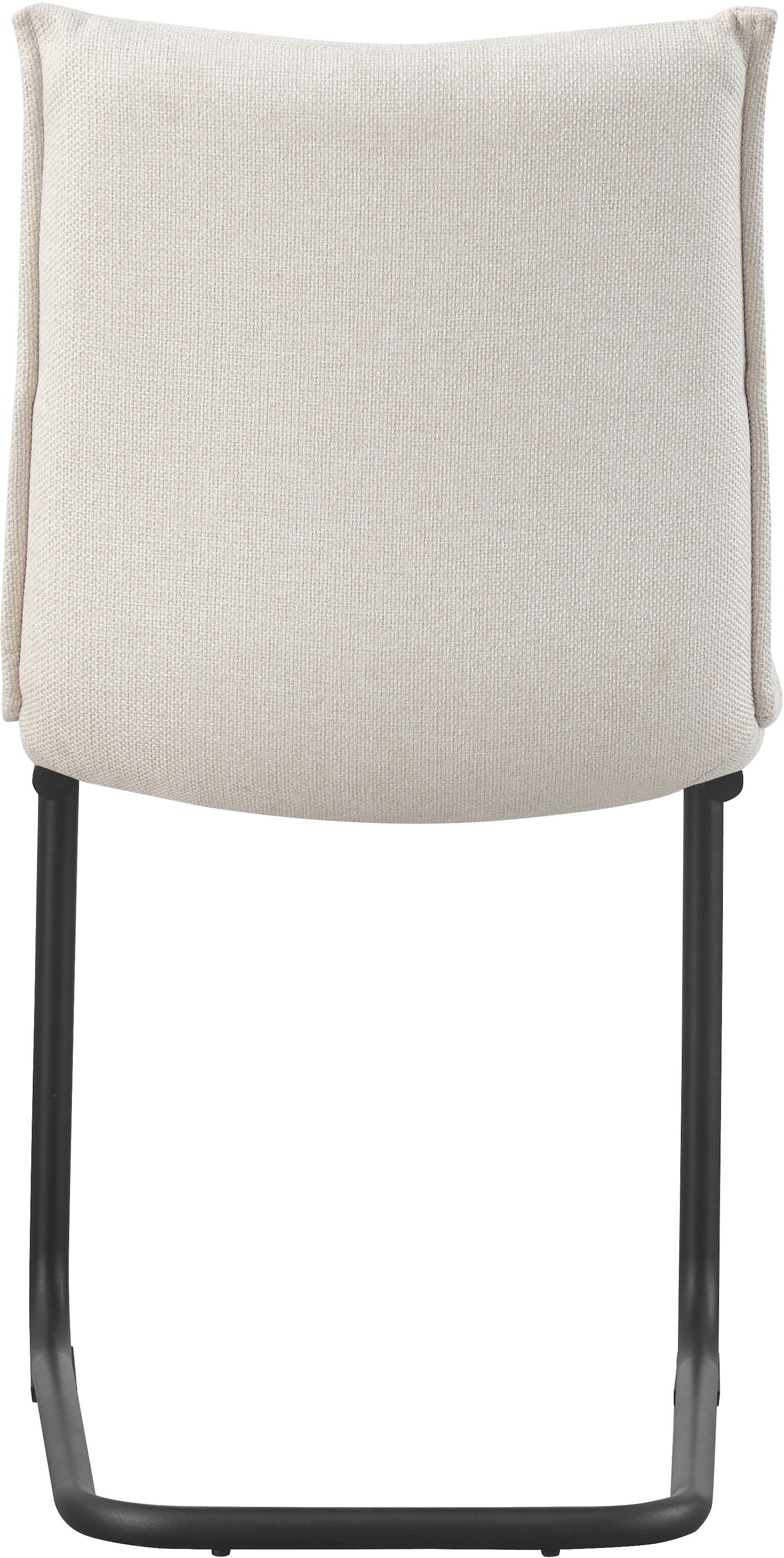 Home affaire Esszimmerstuhl »SARNIA, 2er Set, mit Metallgestell in matt schwarz« (Set) 2 Stk.in verschiedenen Farben, Belsatbarkeit pro Stuhl 120 kg