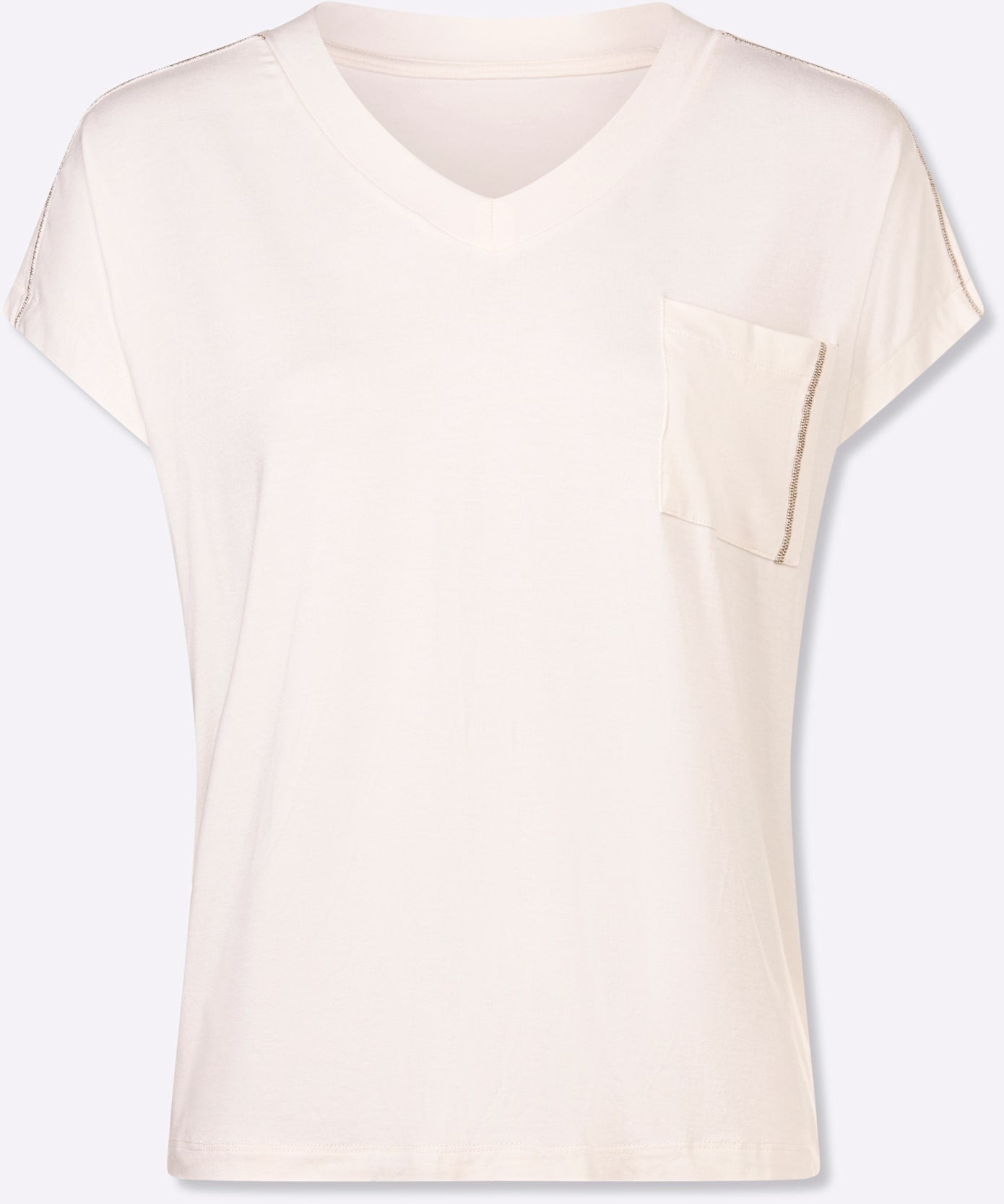 heine V-Shirt »Shirt« 1 tlg.