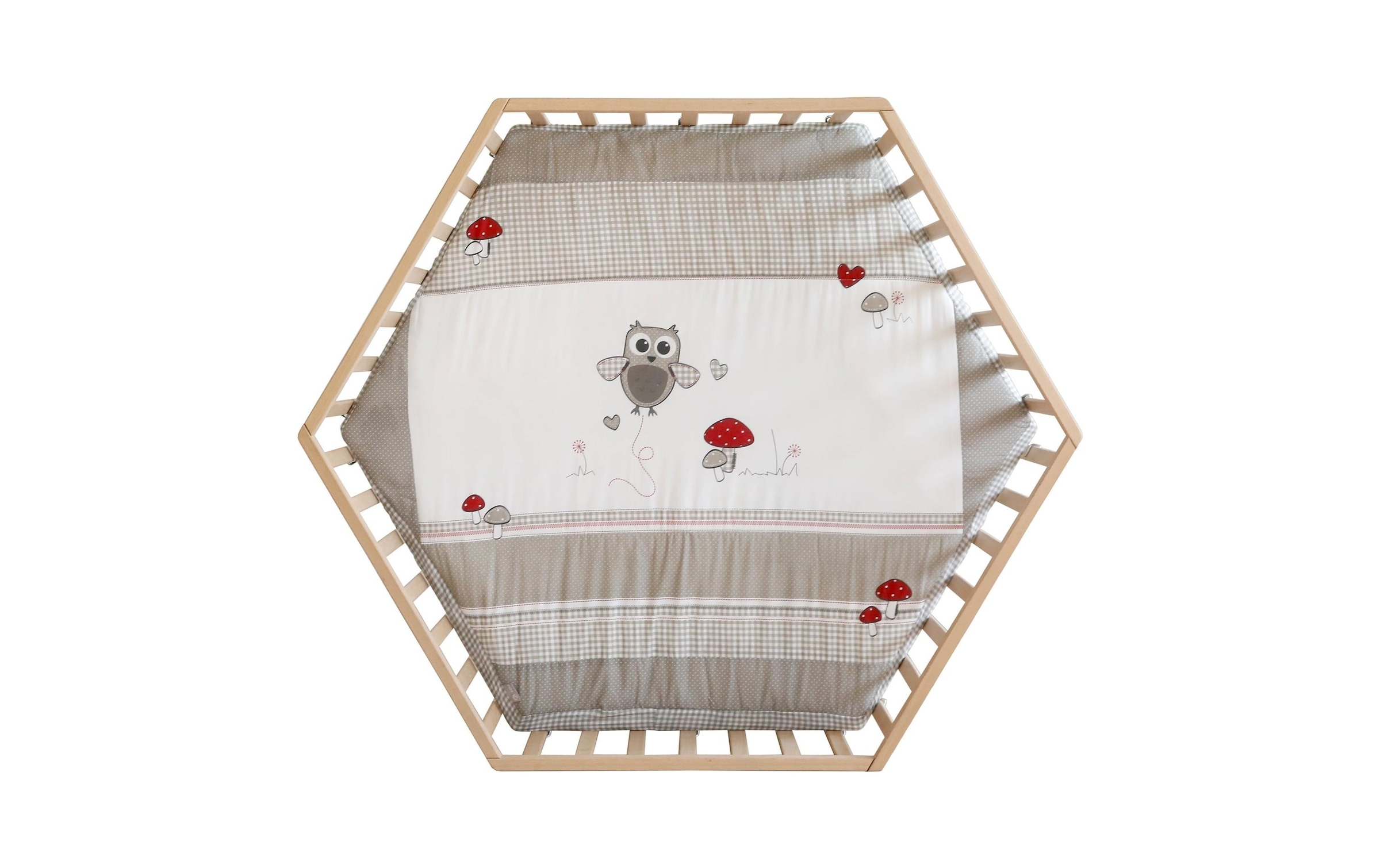 roba® Parc pour bébé »Adam und Eule«