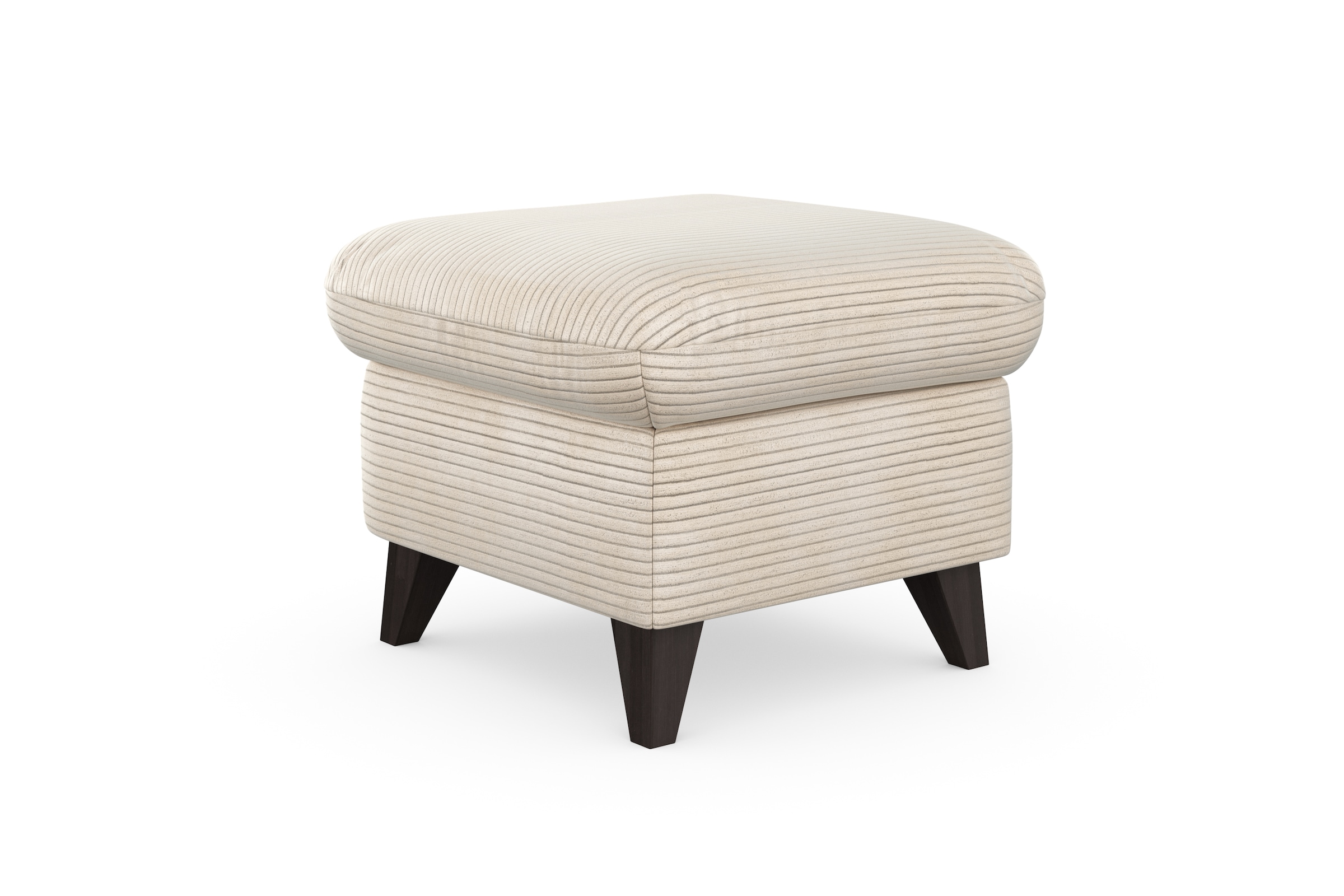 Home affaire Polsterhocker »Trelleborg« Cord-Bezug, mit Staufach, inkl. Federkern-Polsterung