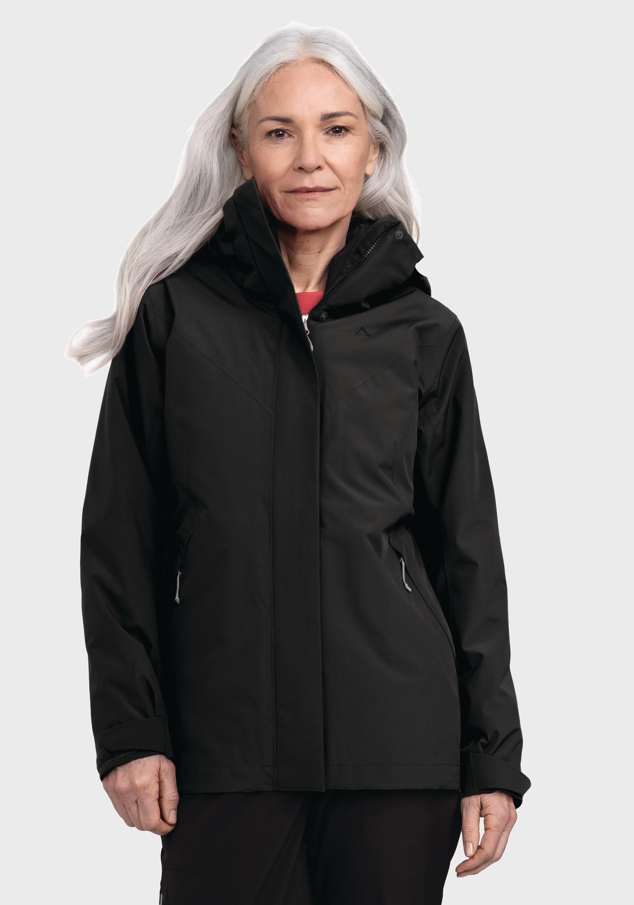 Schöffel Veste double »Hiking 3in1 Jacket Style Tamina WMS« mit Kapuze
