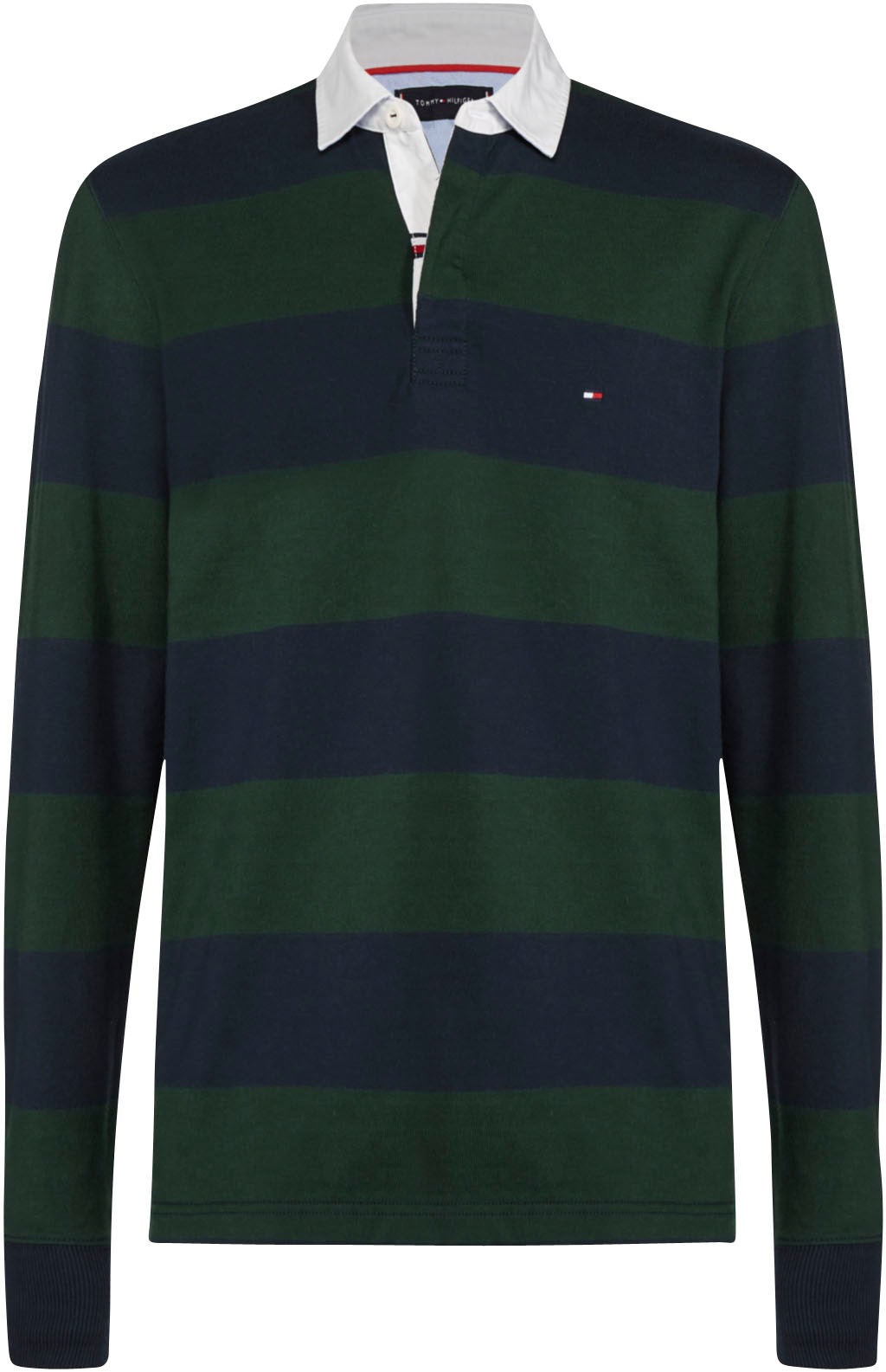 Image of Tommy Hilfiger Rugbyshirt »ICONIC BLOCK STRIPE RUGBY« bei Ackermann Versand Schweiz