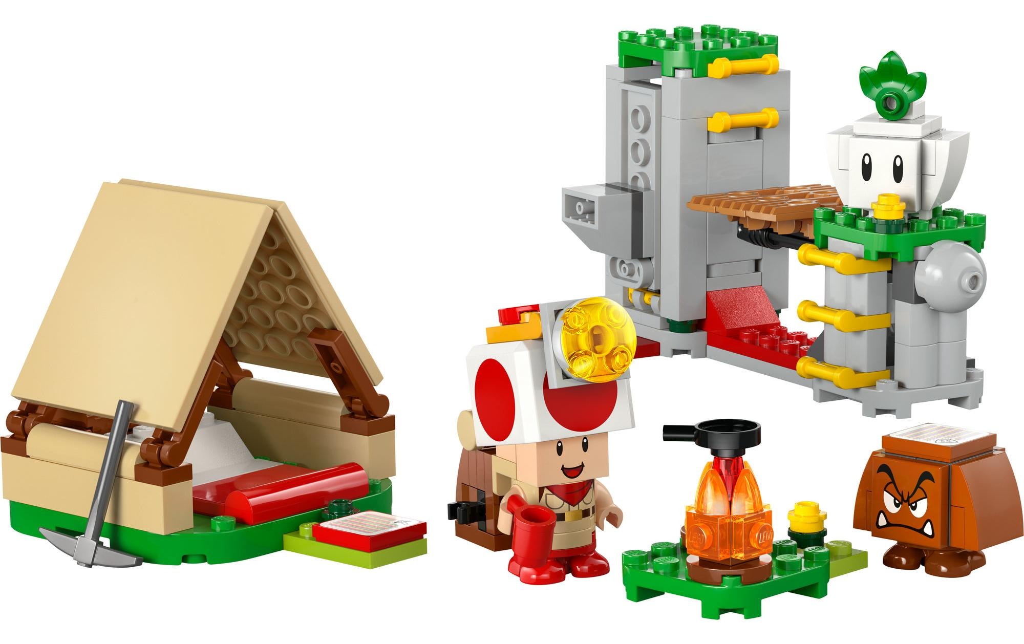 LEGO® Spielbausteine »LEGO® Super Mario Kapitän Toad-Camp 72040«