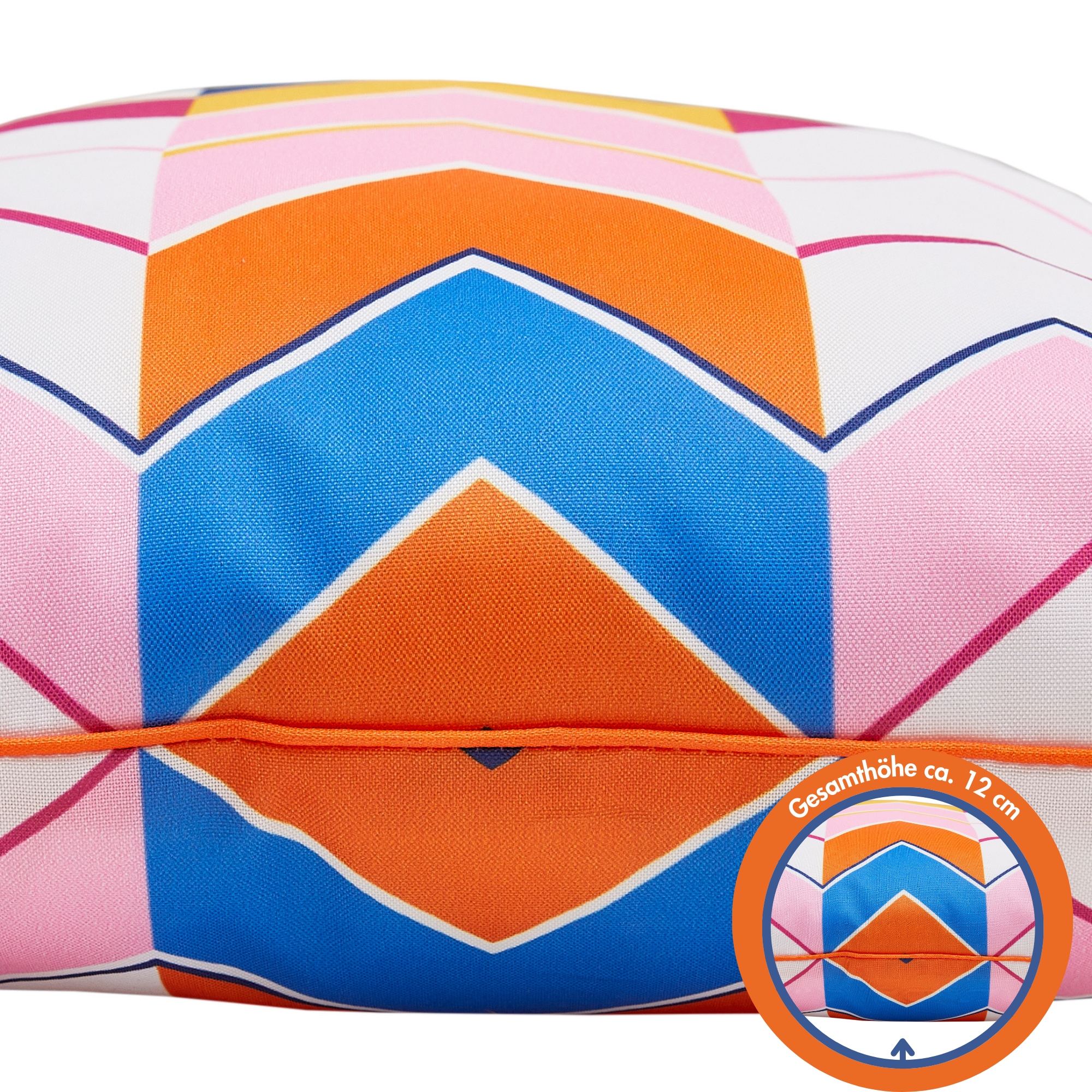 Andiamo Dekokissen »Helia, Kissenhülle mit Füllung« Sofakissen, modernes Design, eckig, 40x40, Outdoor geeignet