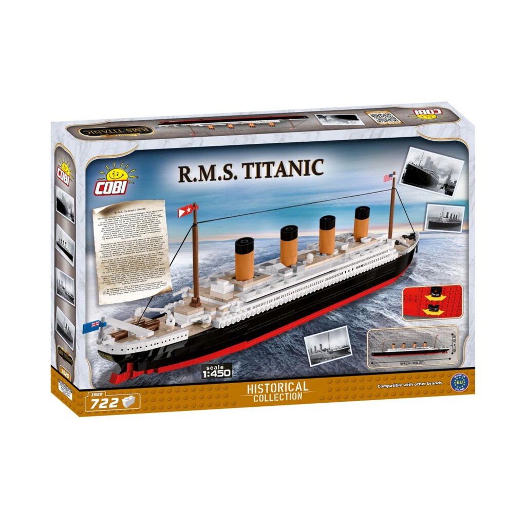 COBI Spielbausteine »R.M.S Titanic«, (722 St.)