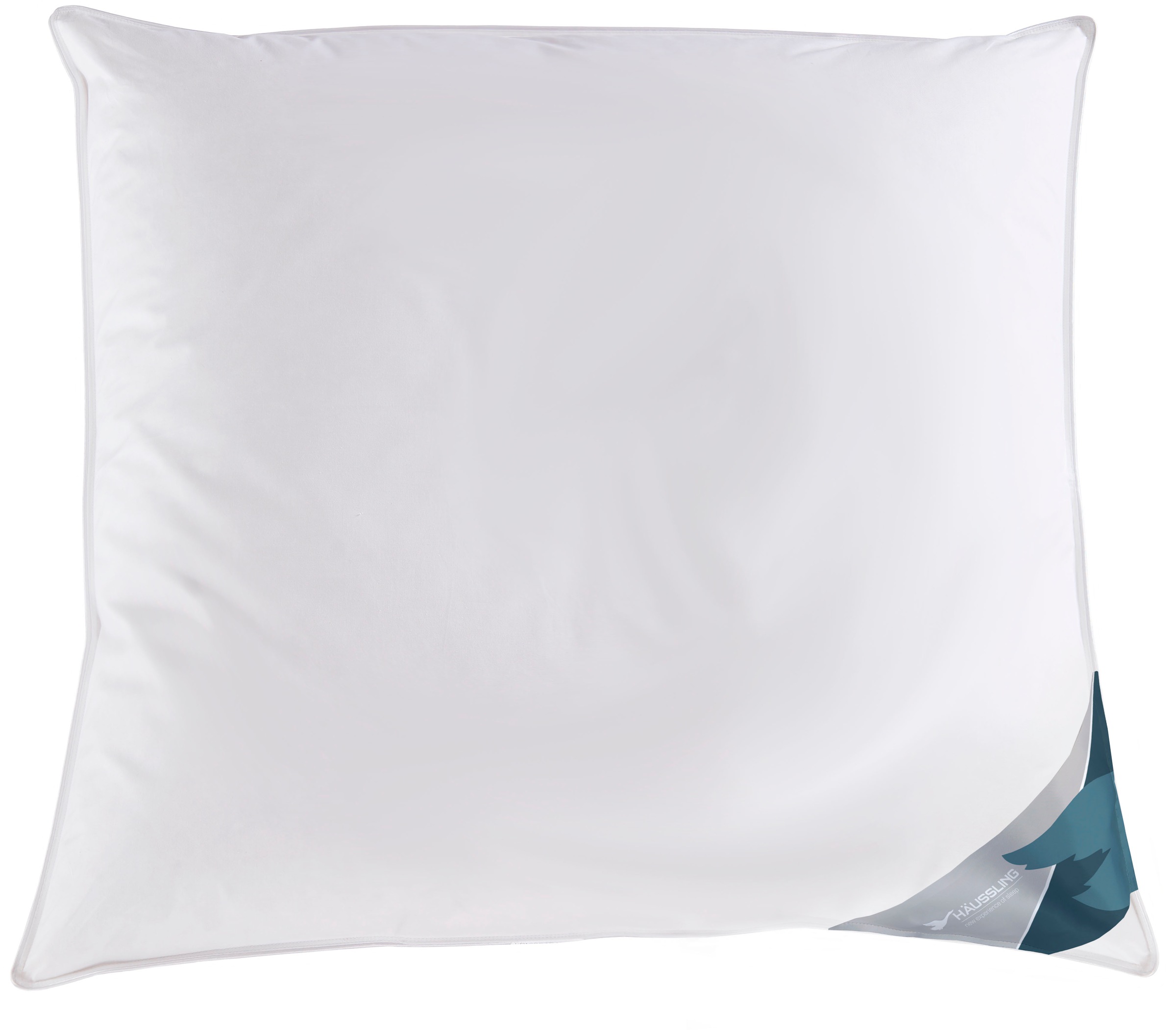 Image of Haeussling Federkissen "Kuscheltraum Kissen soft, 40x80 & 80x80 cm" Füllung: 70Federn30Daunen 1 Stk. tlg. Kopfkissen mit Milbenbarriere – geprüfter Schutz für Allergiker