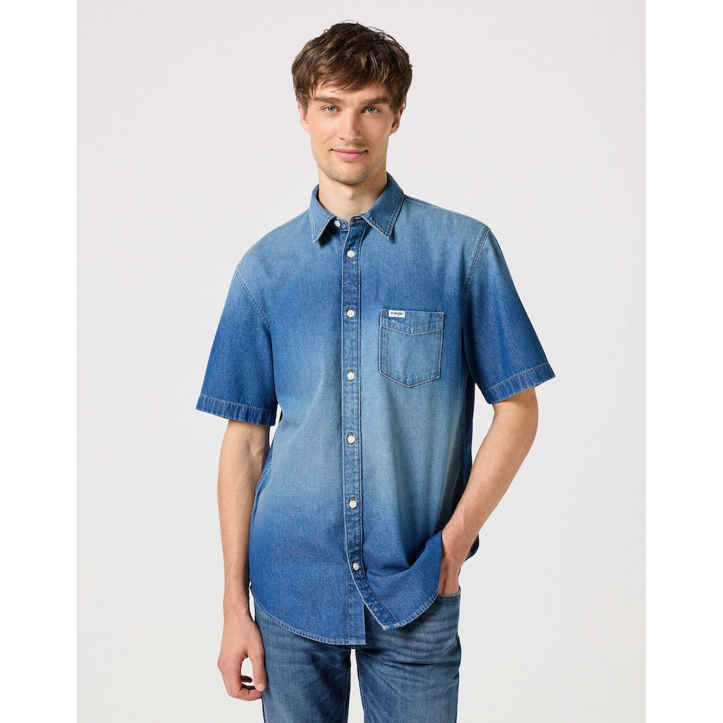 Wrangler Langarmhemd »Wrangler Hemden One Pocket Shirt«