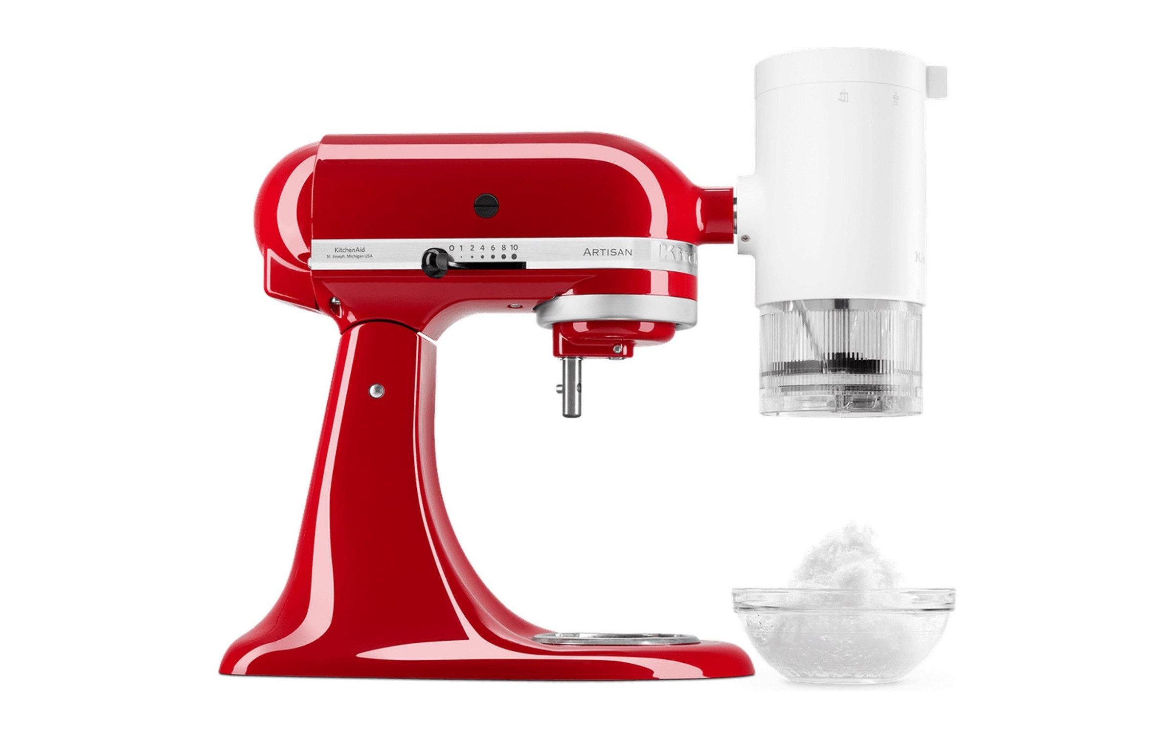 KitchenAid Eisbereiteraufsatz »Shave-Ice Aufsatz 5KSMSIA« Vielseitiger Shave-Ice-Vorsatz mit 2 Klingen