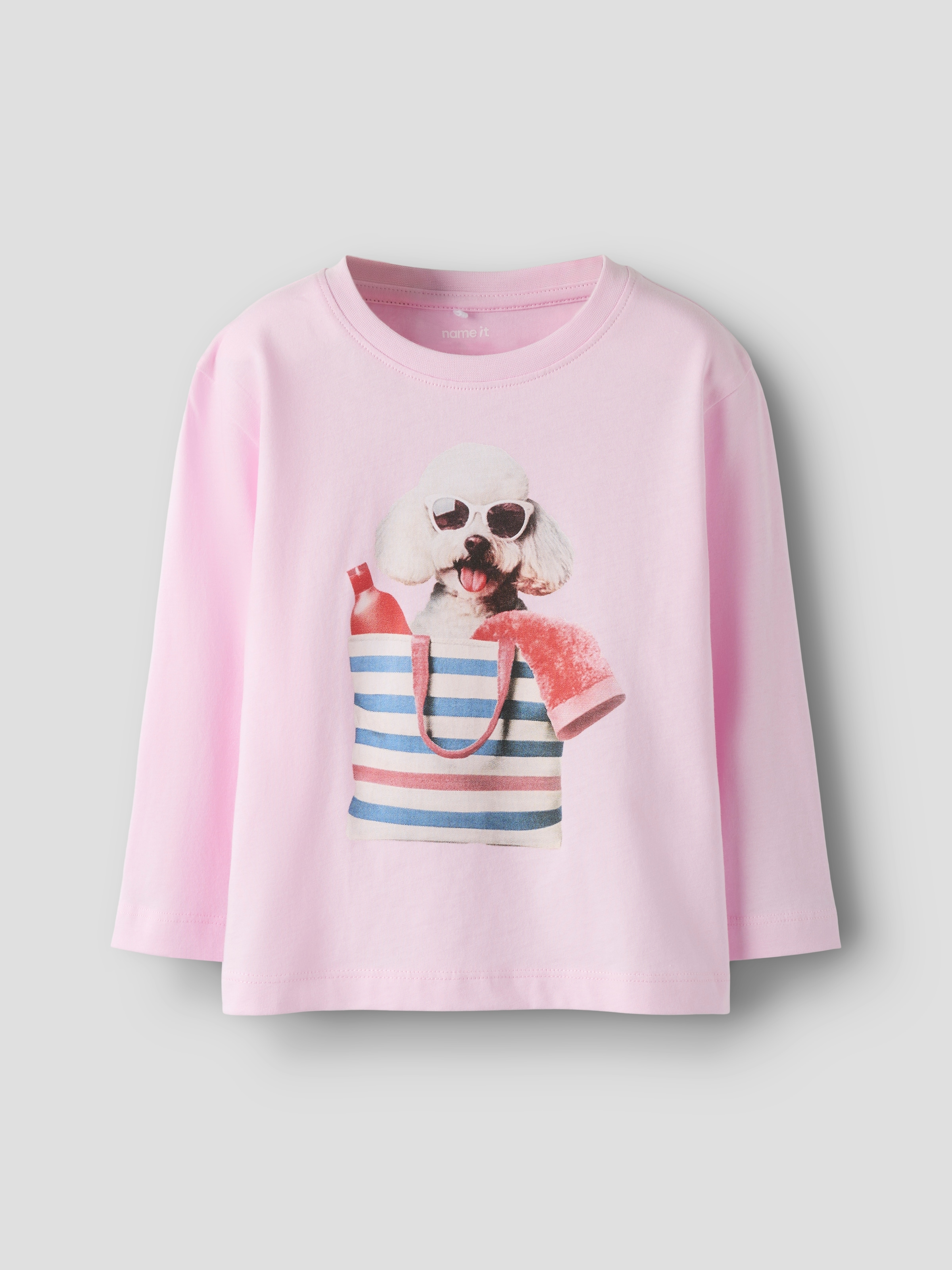 Name It T-shirt à manches longues »NMFVOTEA LS NREG TOP« mit tollen Tiermotiven