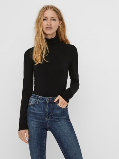 Image of Vero Moda "VMGLORY LS ROLLNECK BLOUSE GA NOOS"
