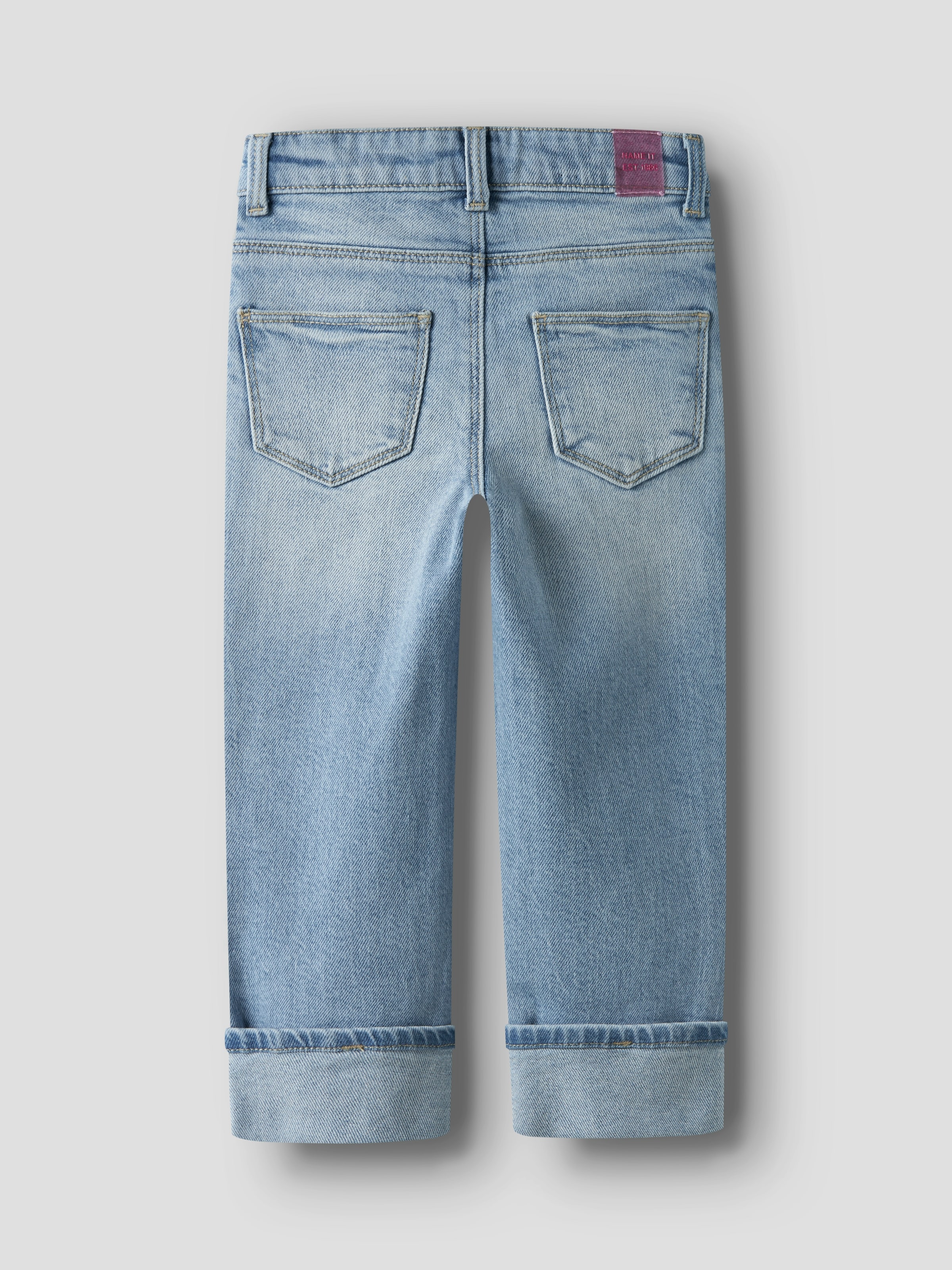 Name It Jeans droit »NMFROSE STRAIGHT FOLD JEANS 4224-AZ NOOS«