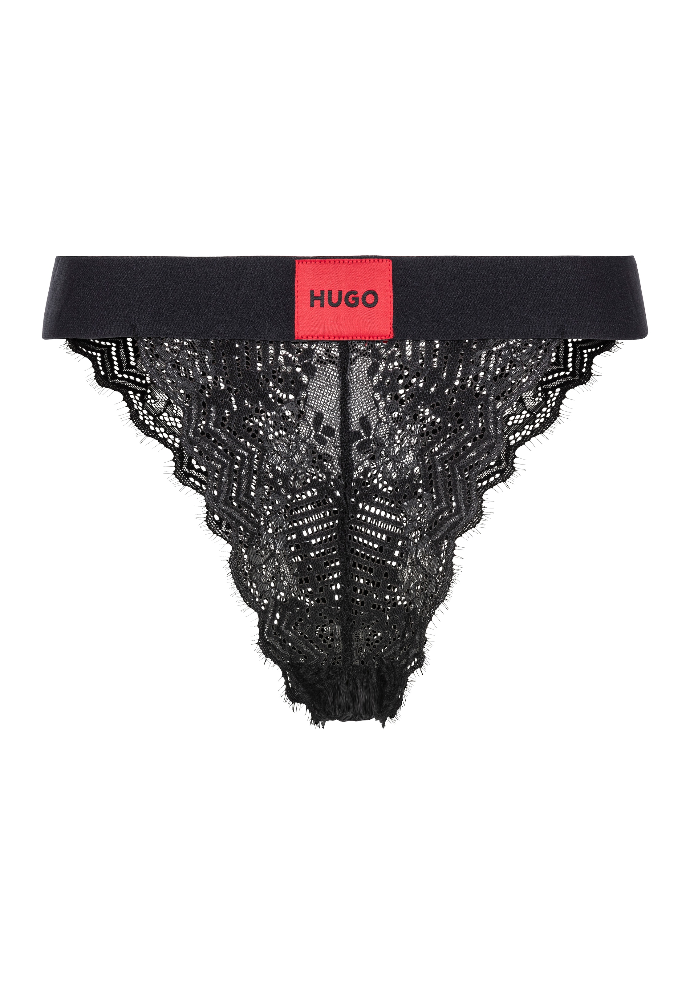HUGO Underwear Slip »BRIEF RL LACE« aus Stretch-Spitze, mit Logoschriftzug auf dem Bund